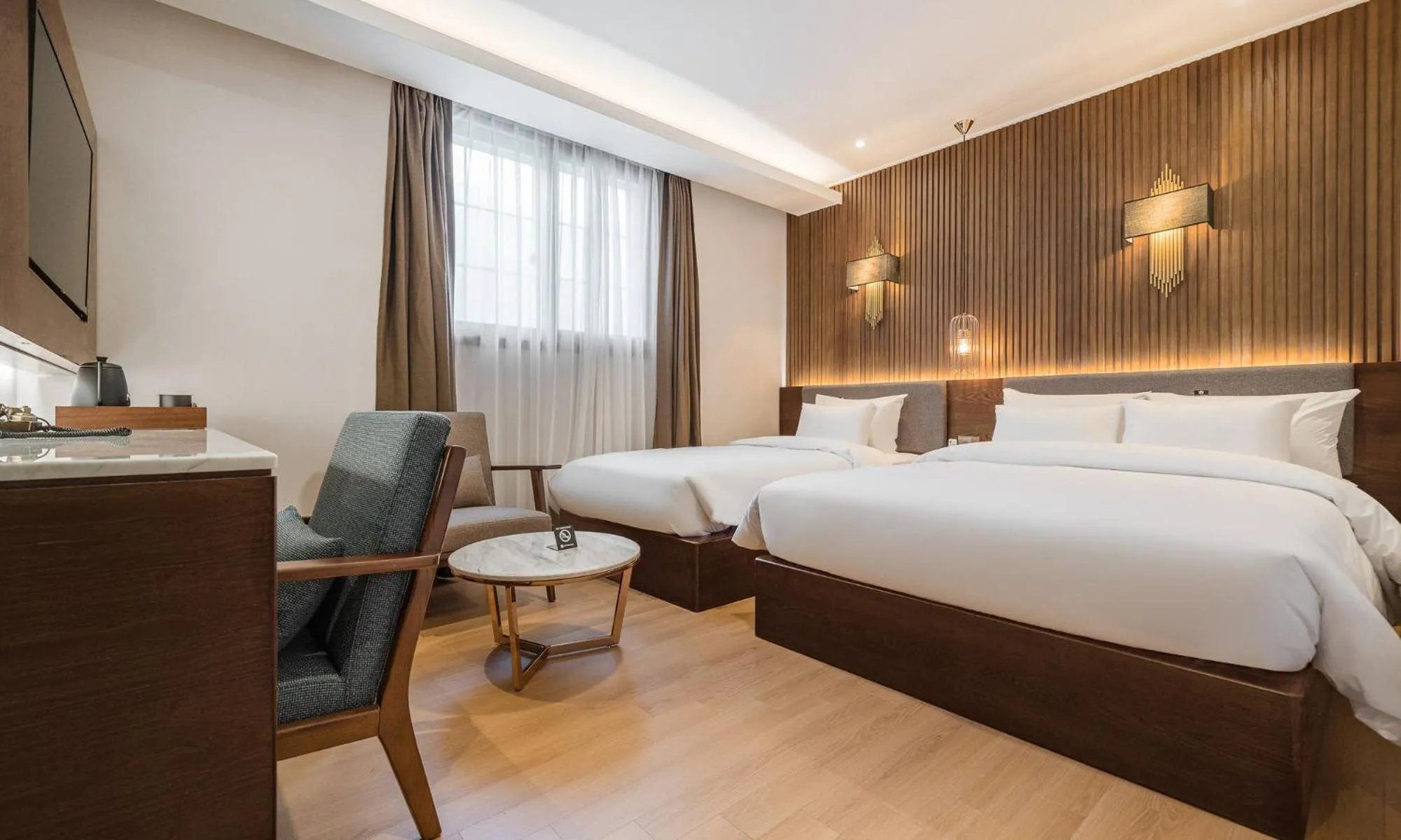 Bed in Stubborn Hotel