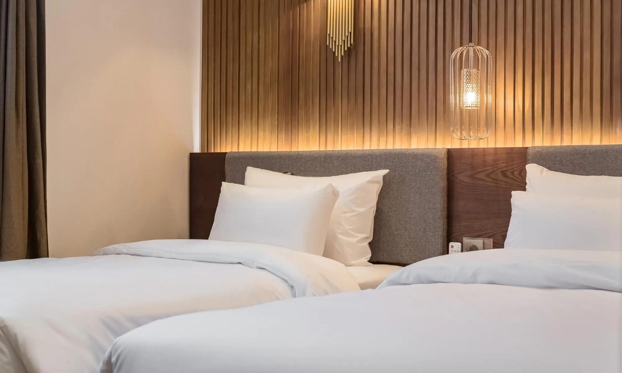 Bed in Stubborn Hotel