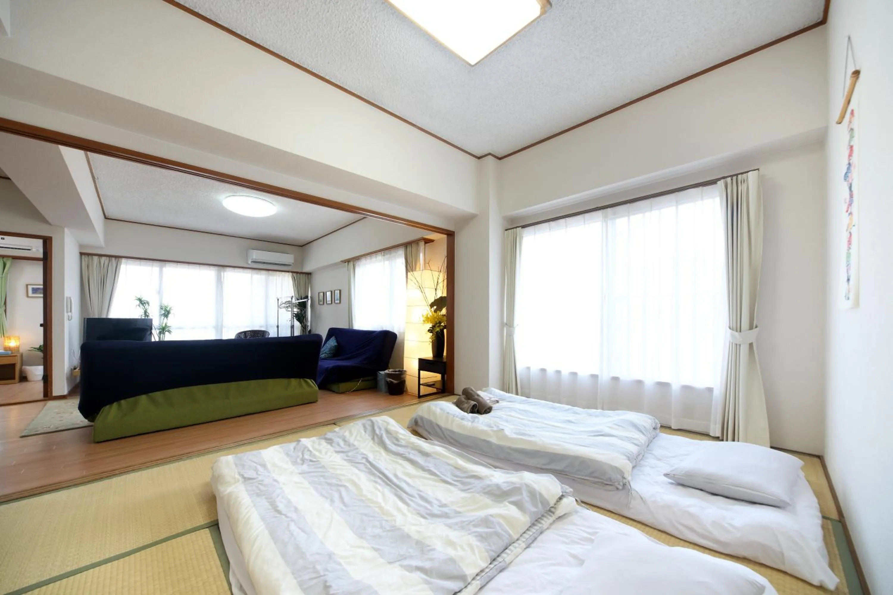 Photo of the whole room, Bed in Exsaison house Kumoji