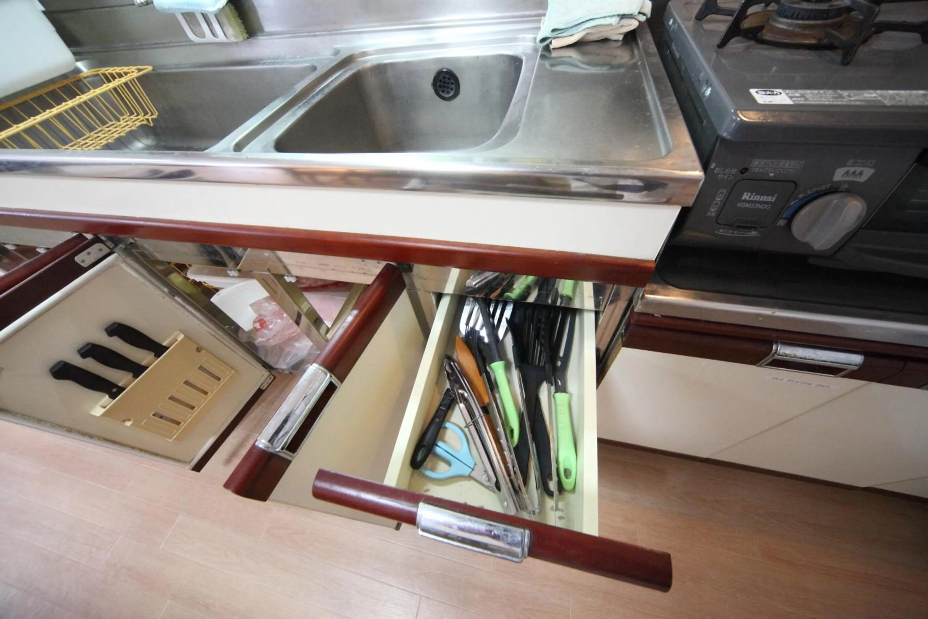 Kitchen or kitchenette in Exsaison house Kumoji