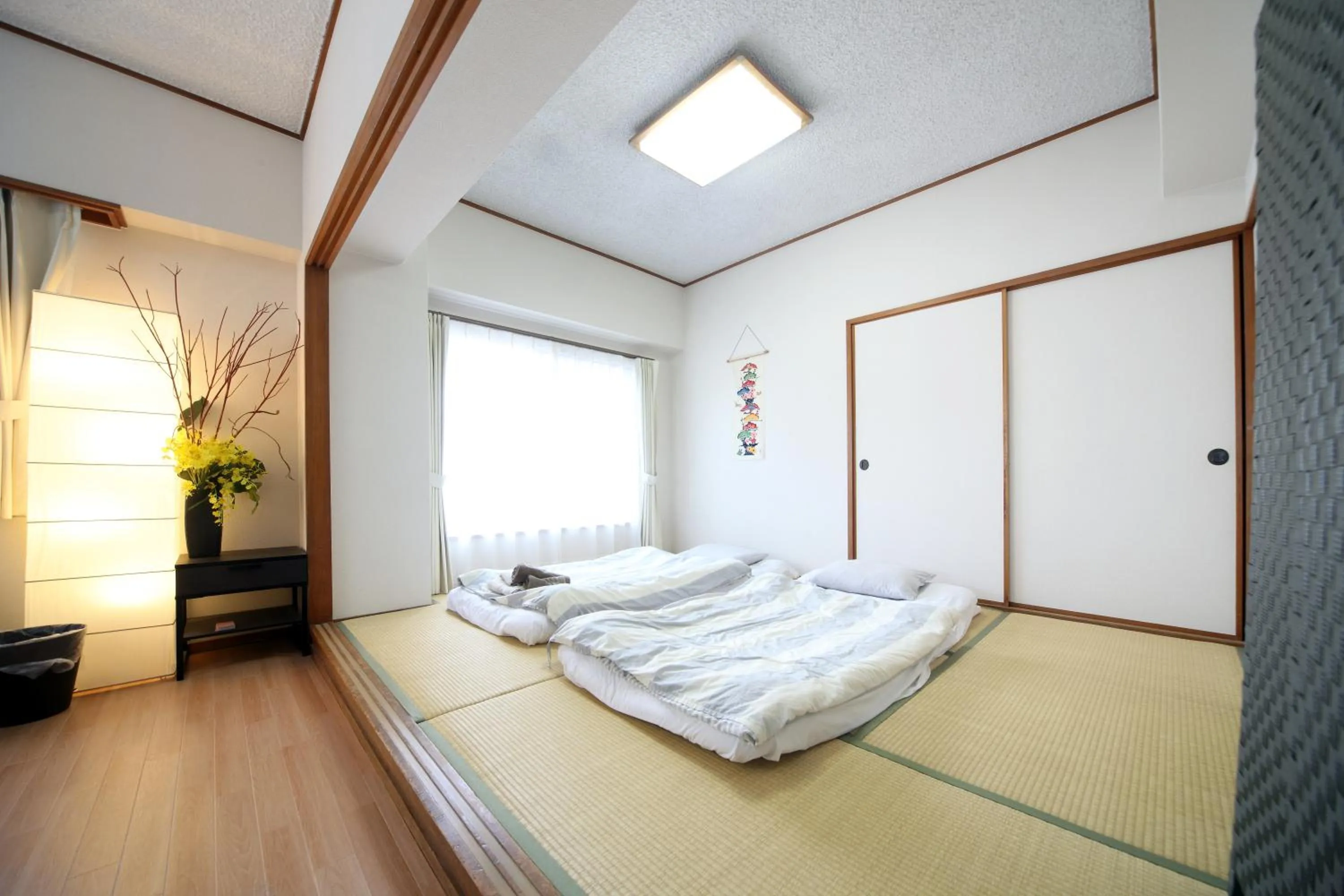 Bedroom, Bed in Exsaison house Kumoji