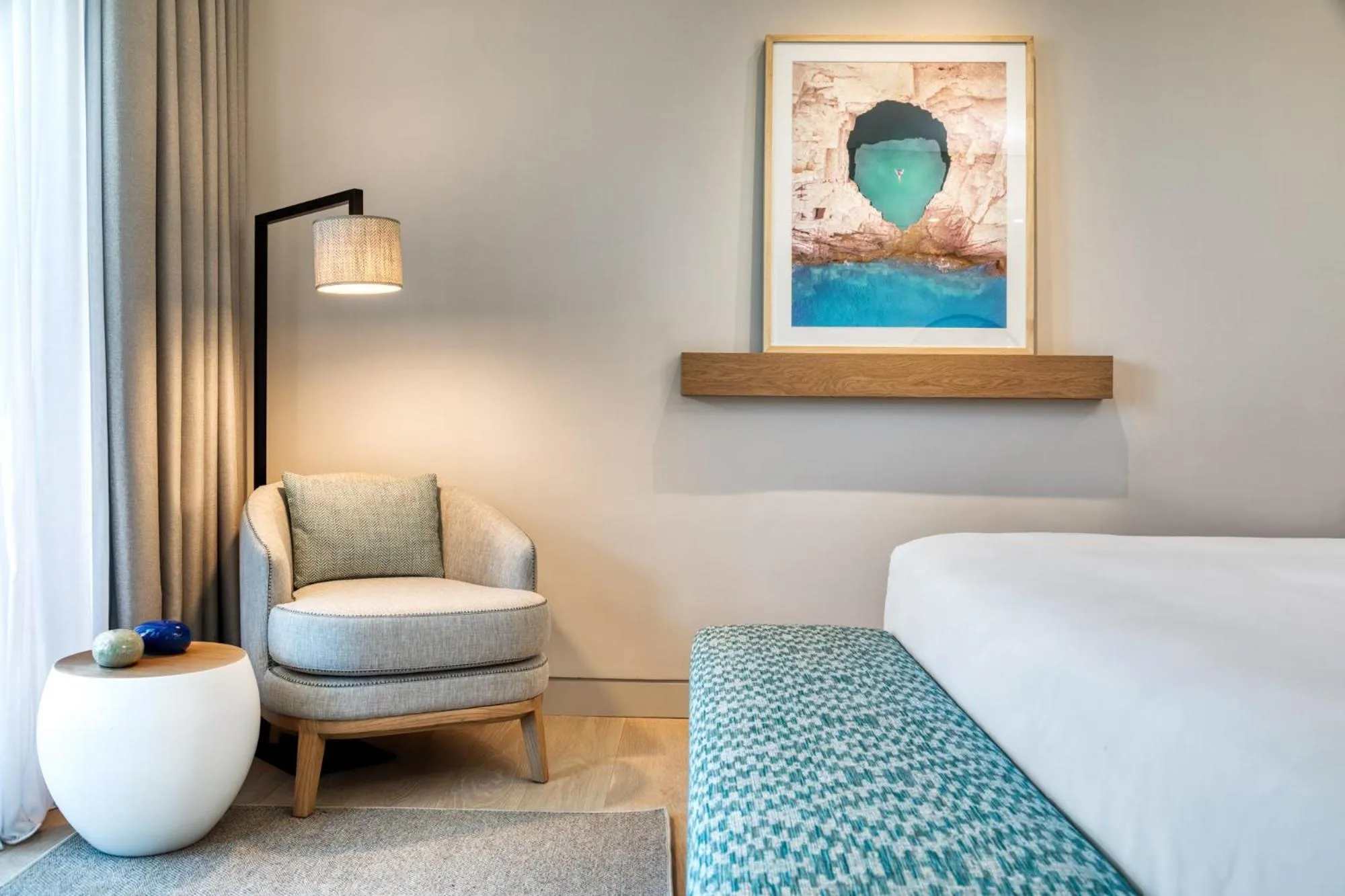 Bed in Vathi Cove Luxury Resort & Spa - Adults Friendly 14 plus