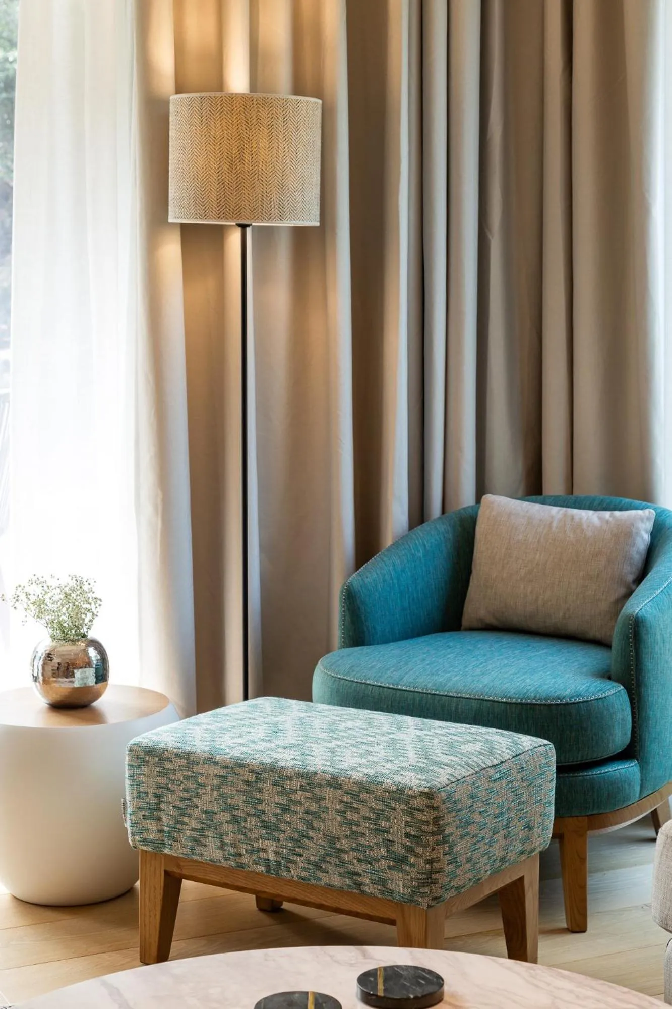 Seating area in Vathi Cove Luxury Resort & Spa - Adults Friendly 14 plus