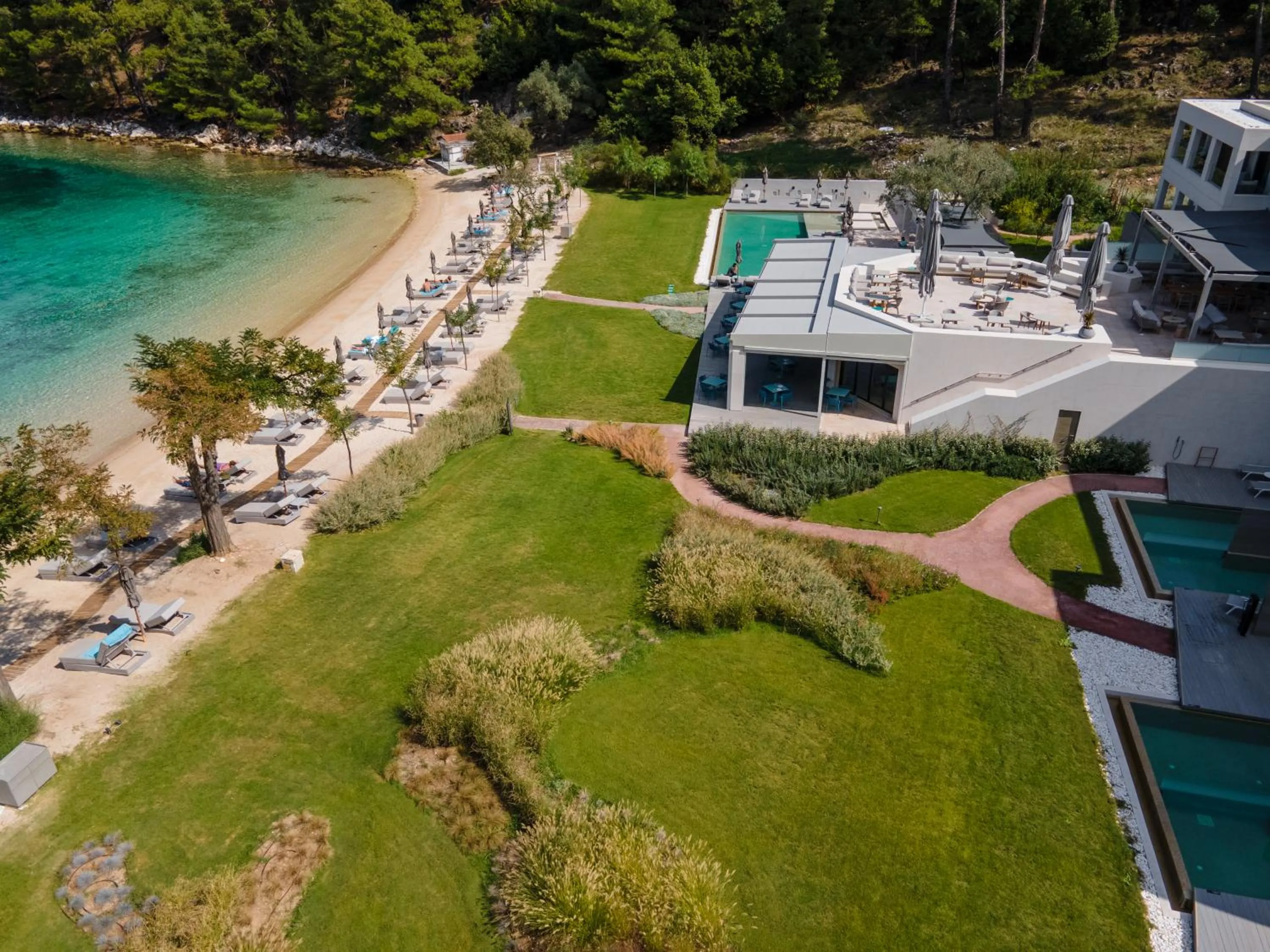 Bird's eye view in Vathi Cove Luxury Resort & Spa - Adults Friendly 14 plus