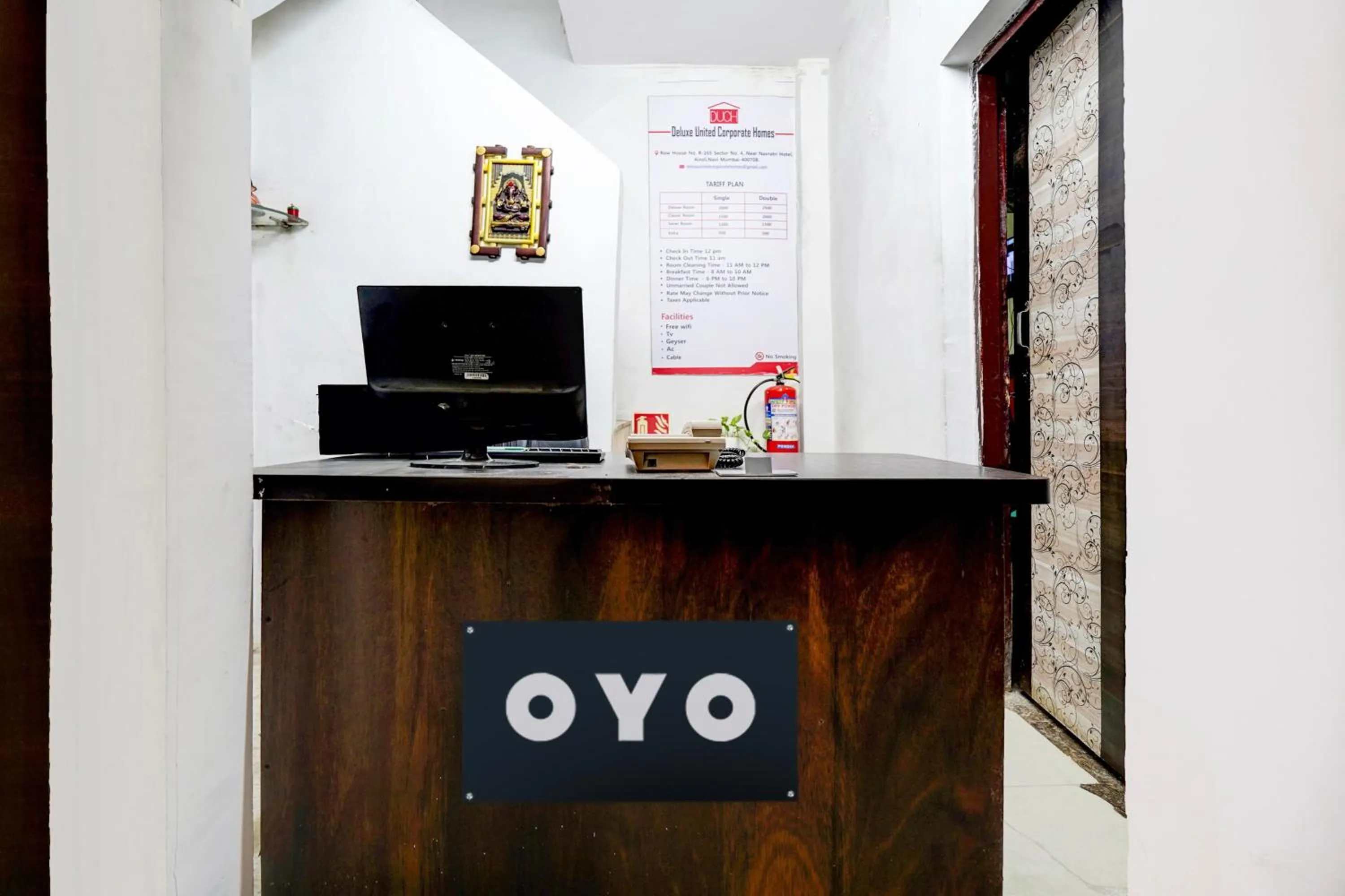 Lobby or reception in Hotel O Deluxe United Corporate Home