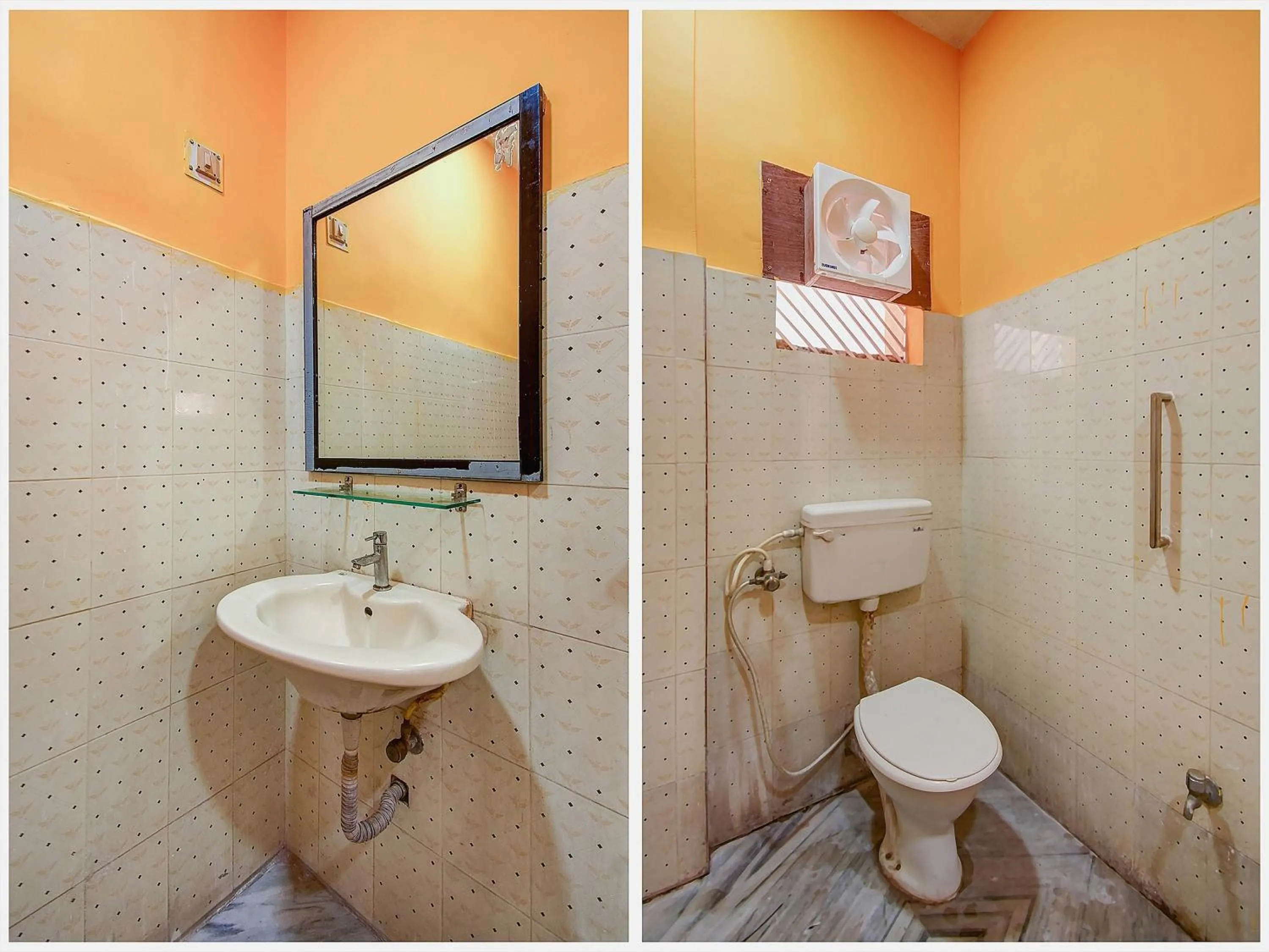 Bathroom in Super Hotel O Priyal Amrit Sagar