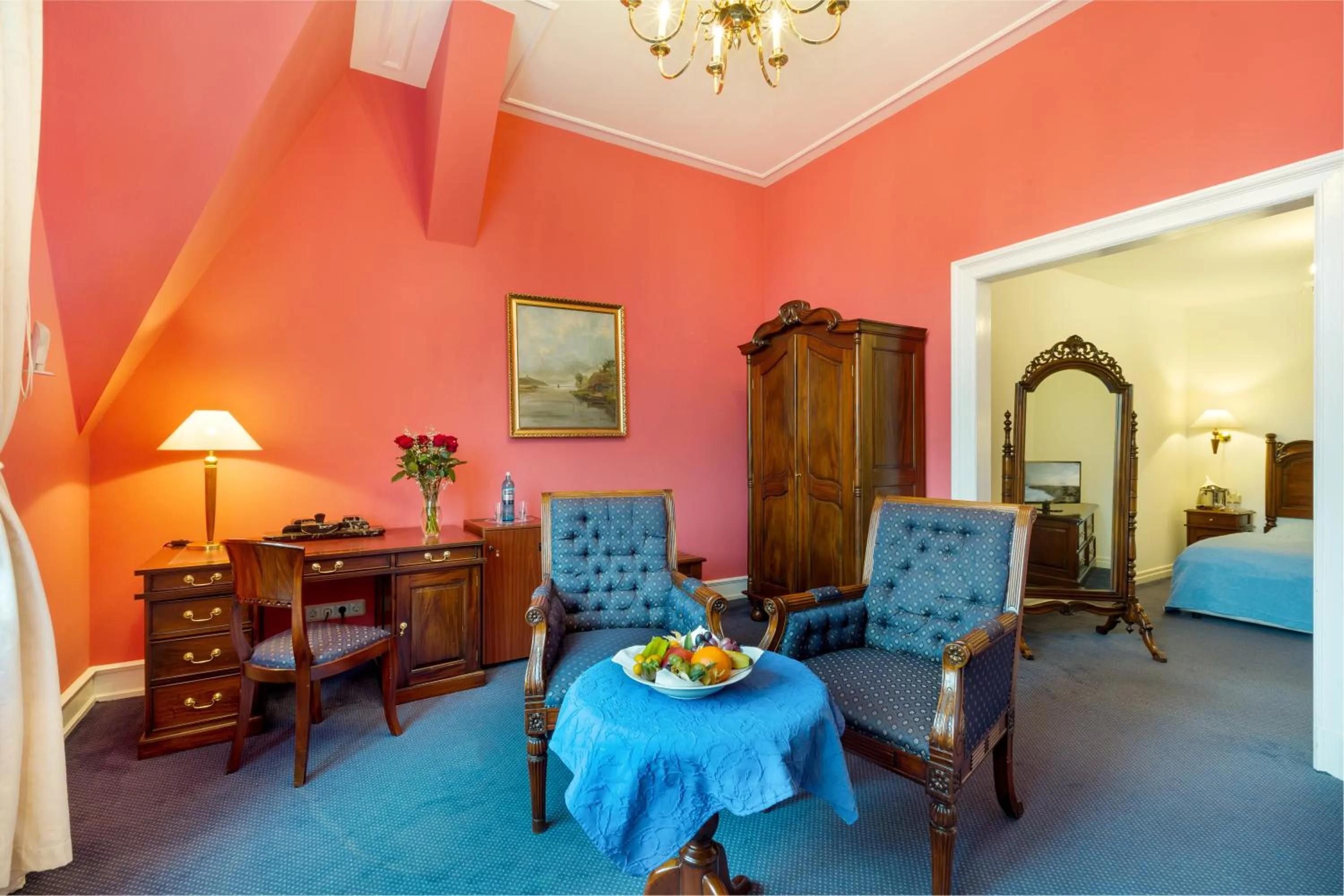 Photo of the whole room, Bed in Schlosshotel Ralswiek