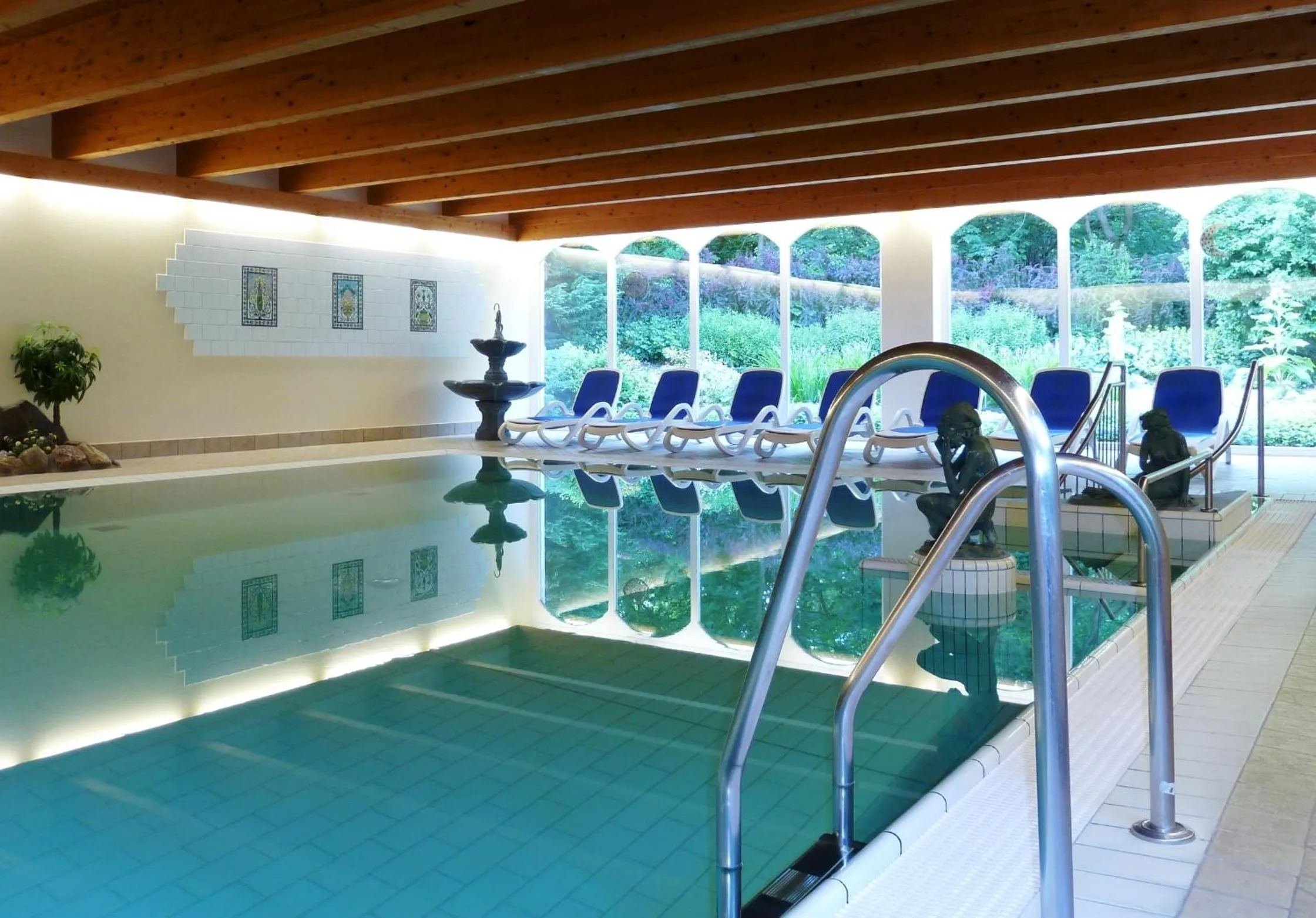 Swimming pool in Schlosshotel Ralswiek