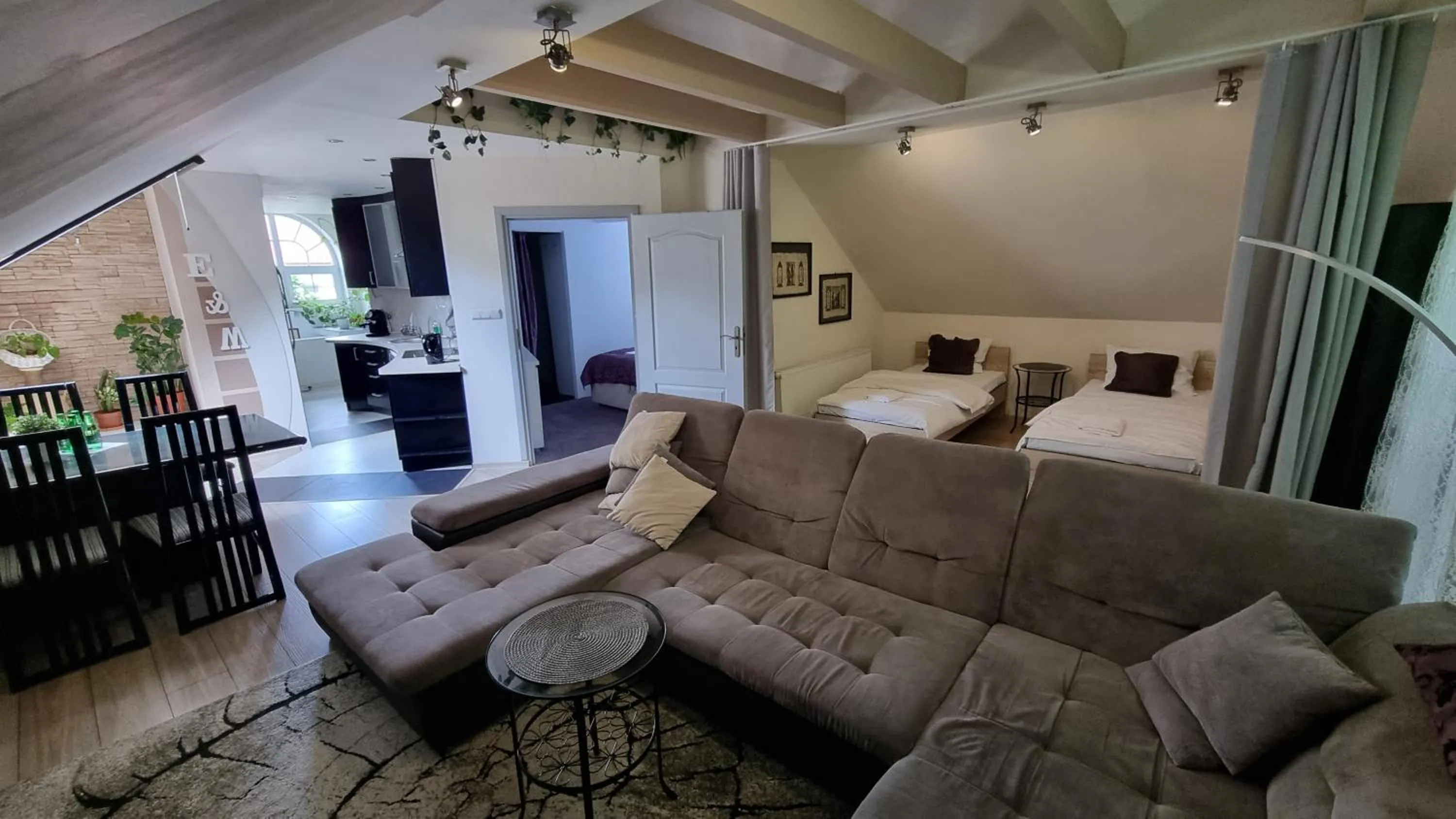 Living room, Bed in Dwór Boratyn