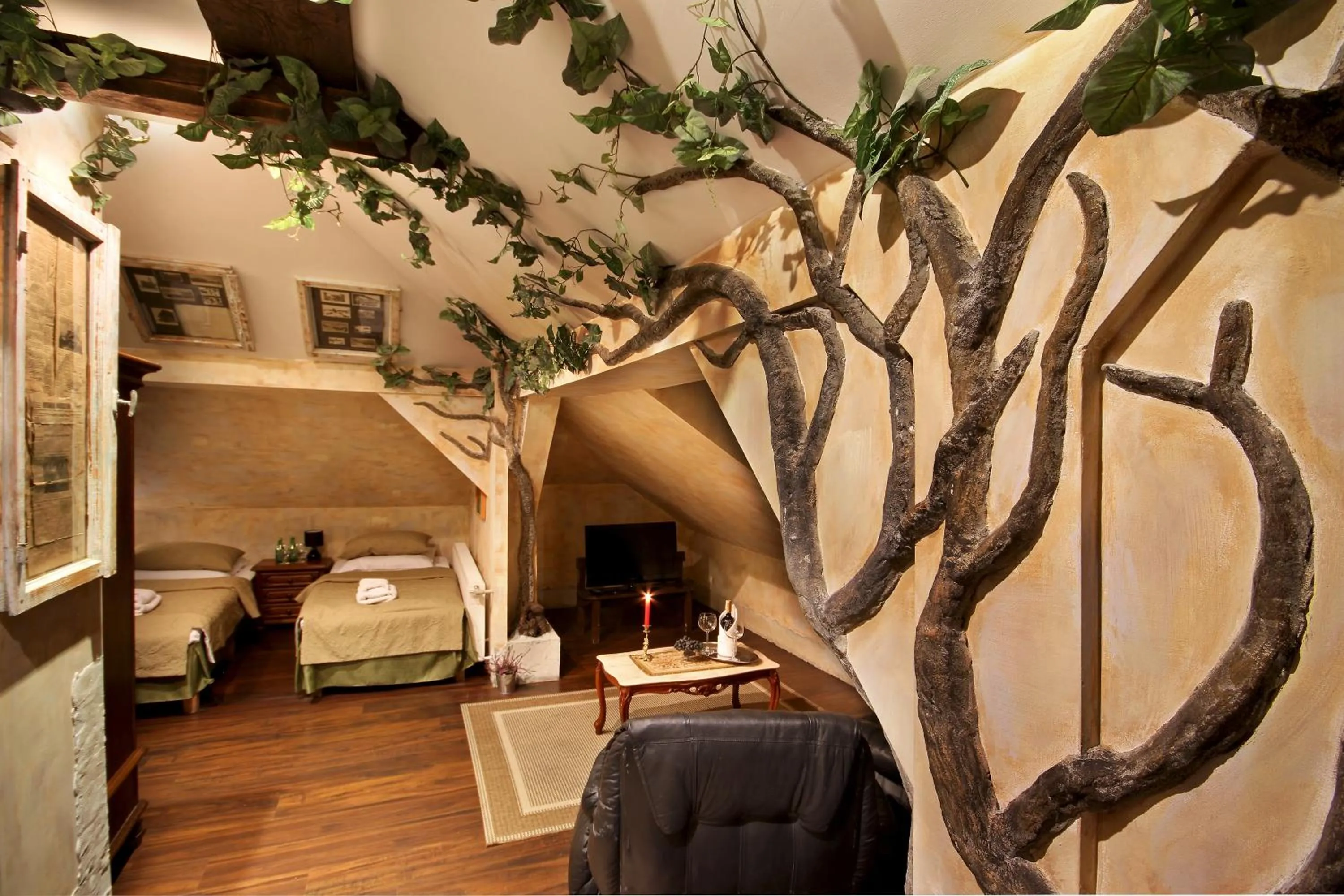 Photo of the whole room, Bed in Dwór Boratyn