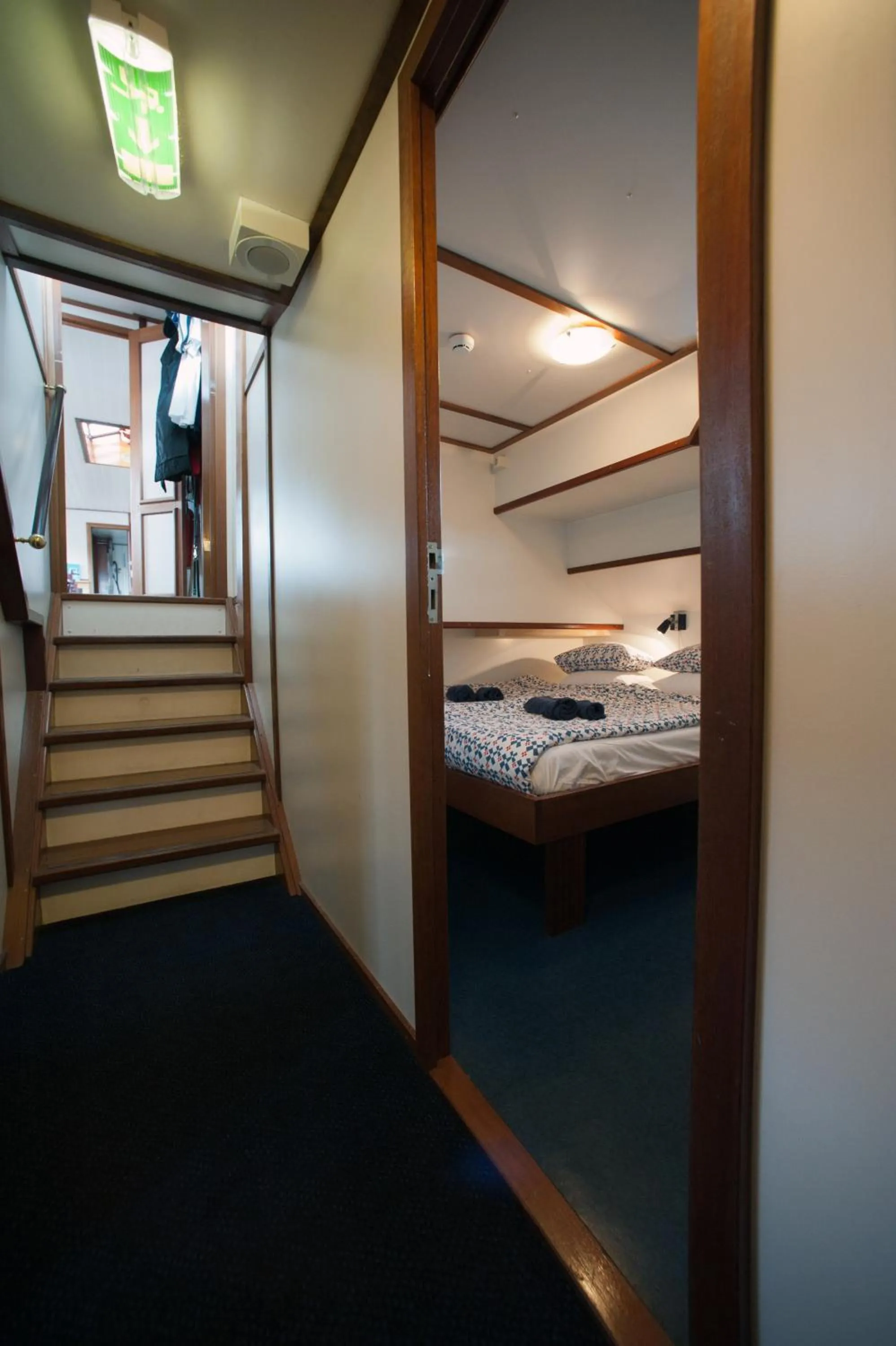 Bed in Hotelboot Sarah