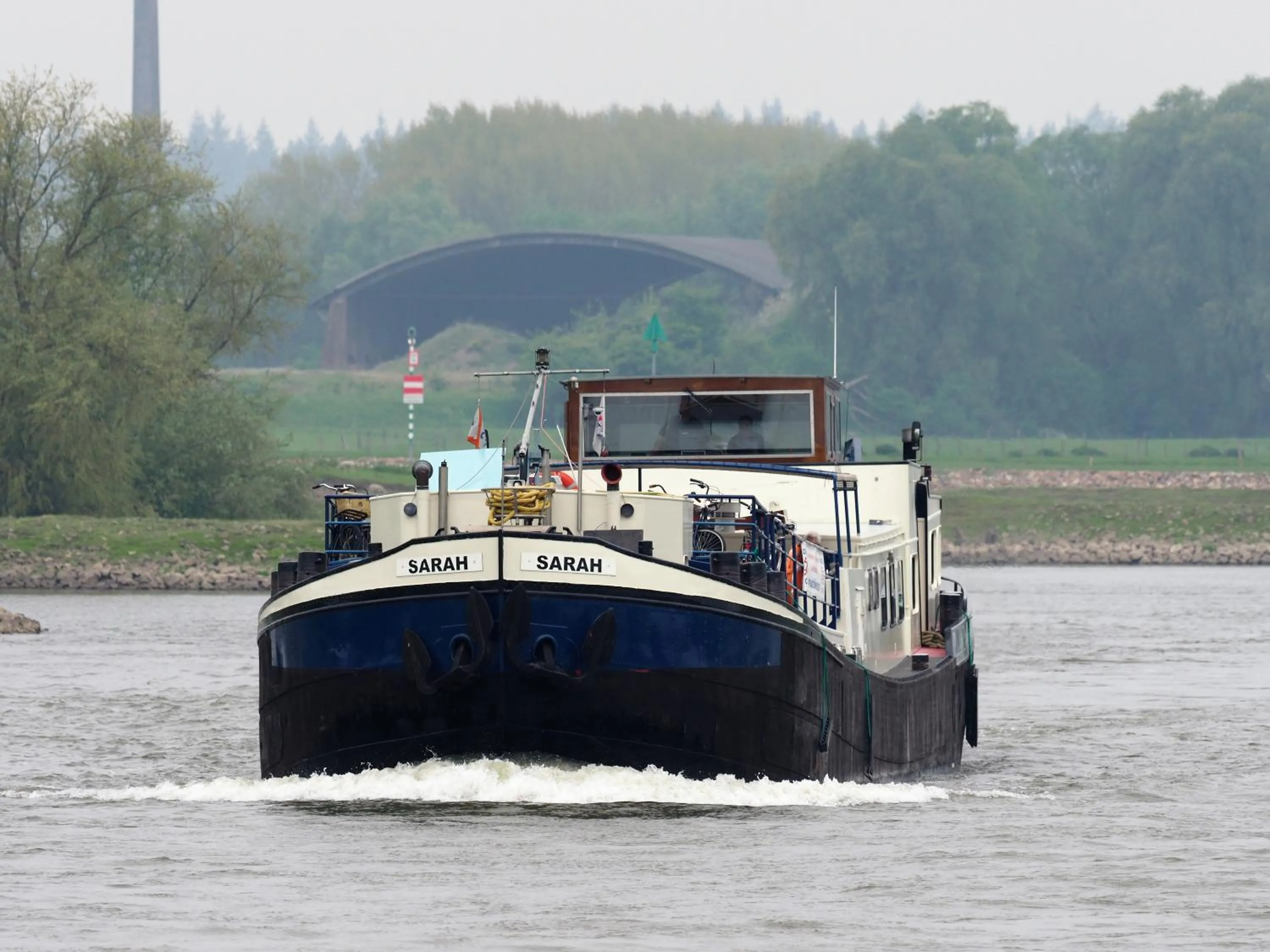 Area and facilities in Hotelboot Sarah