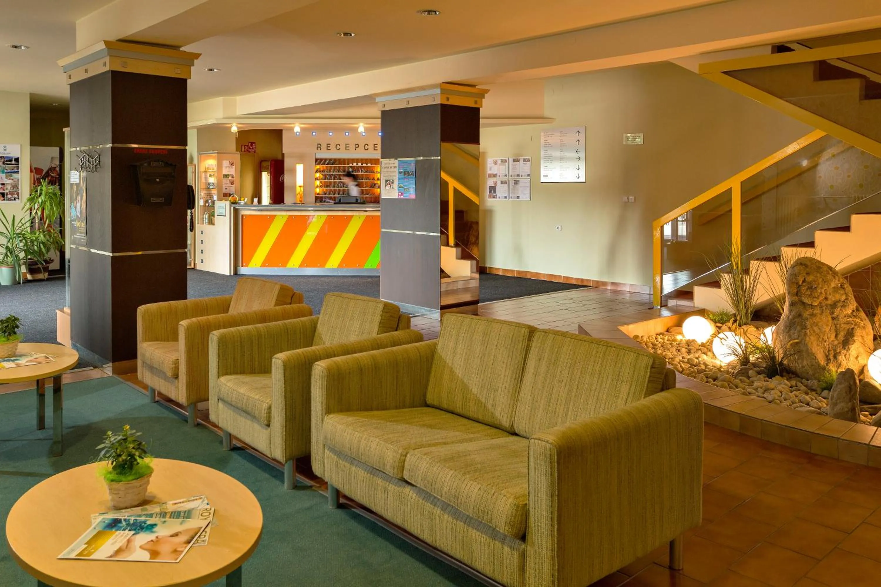 Lobby or reception in Wellness Hotel Diana