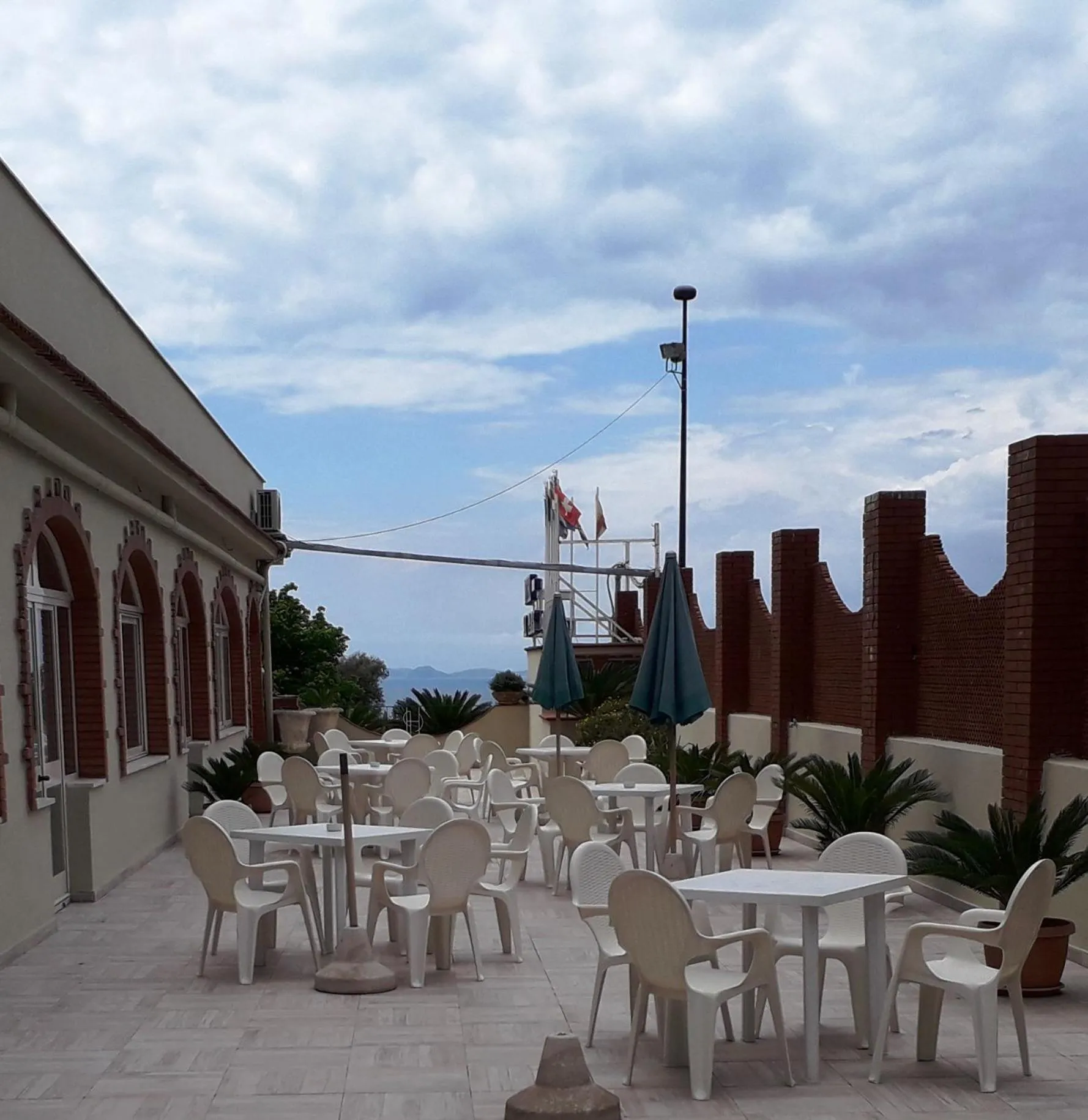 Patio in Central Park