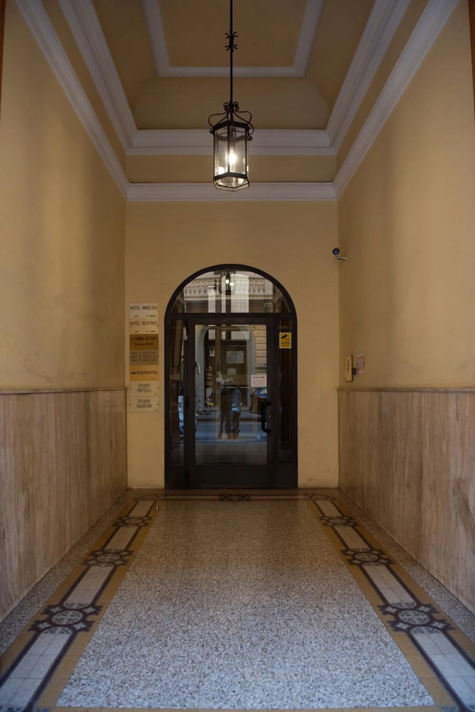 Facade/entrance in Hotel Angelica Firenze