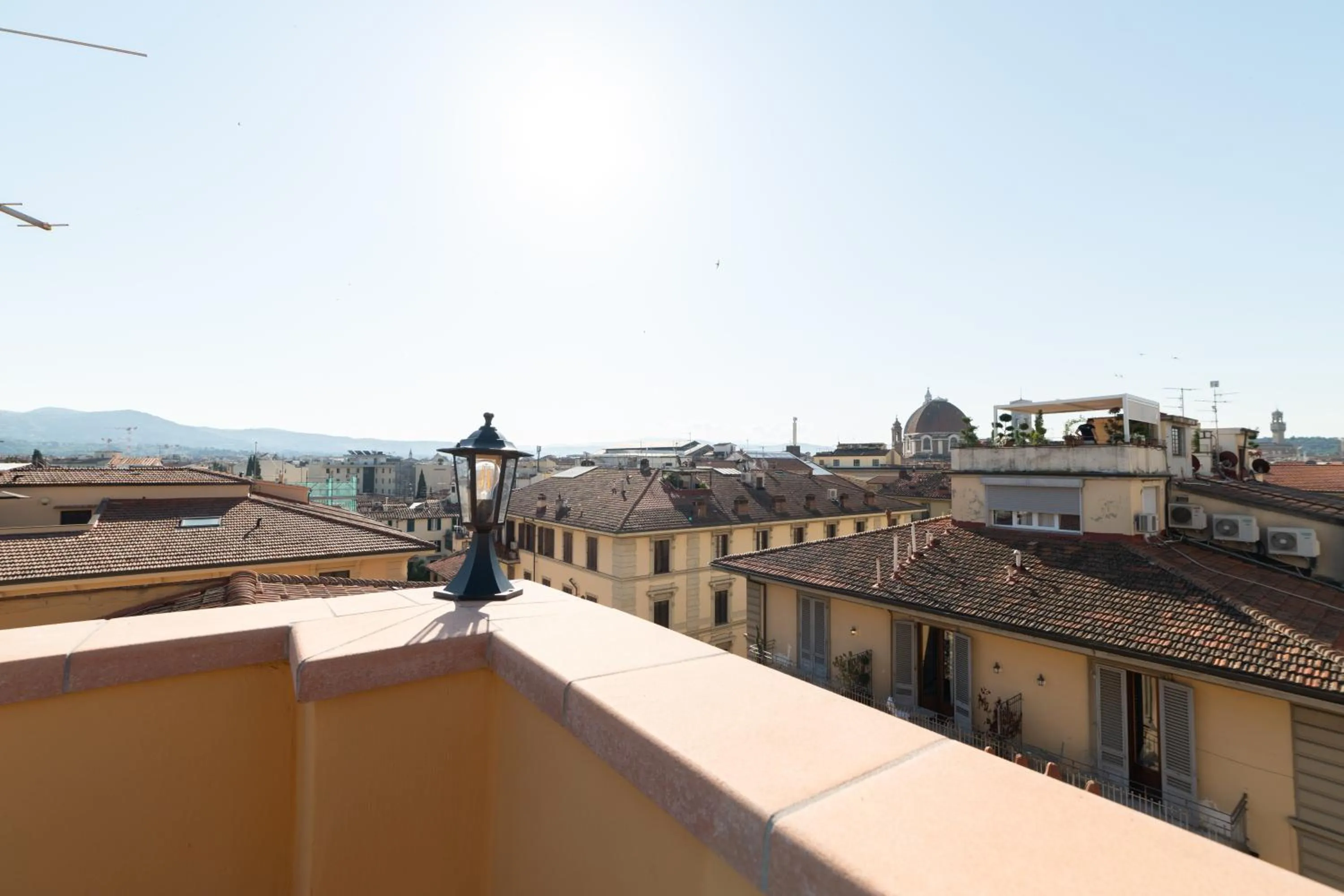 Balcony/Terrace in Hotel Angelica Firenze