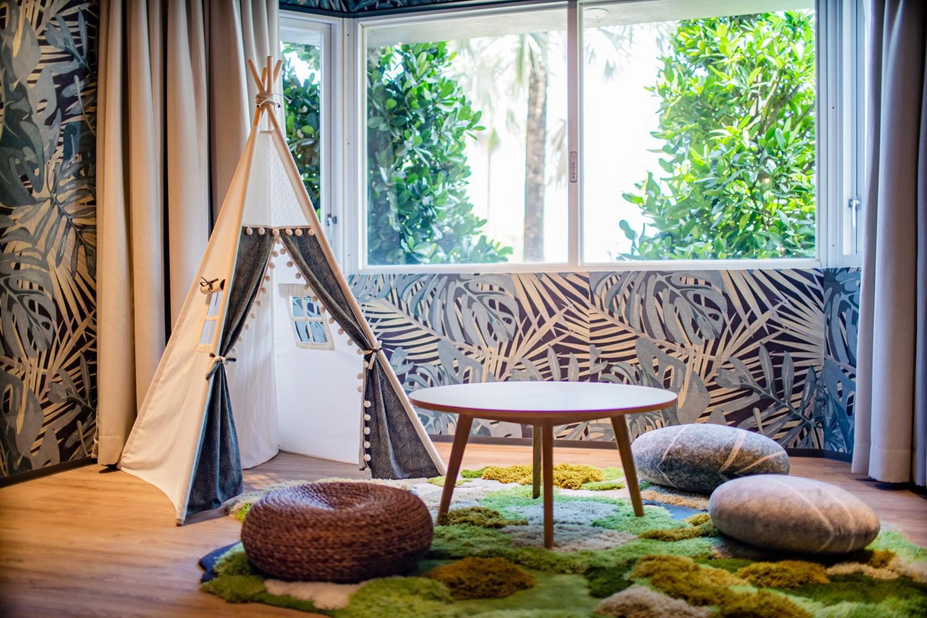Seating area in Hualien Farglory Hotel