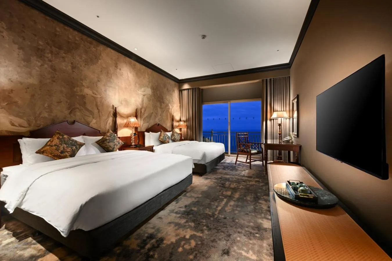 Photo of the whole room, Bed in Hualien Farglory Hotel