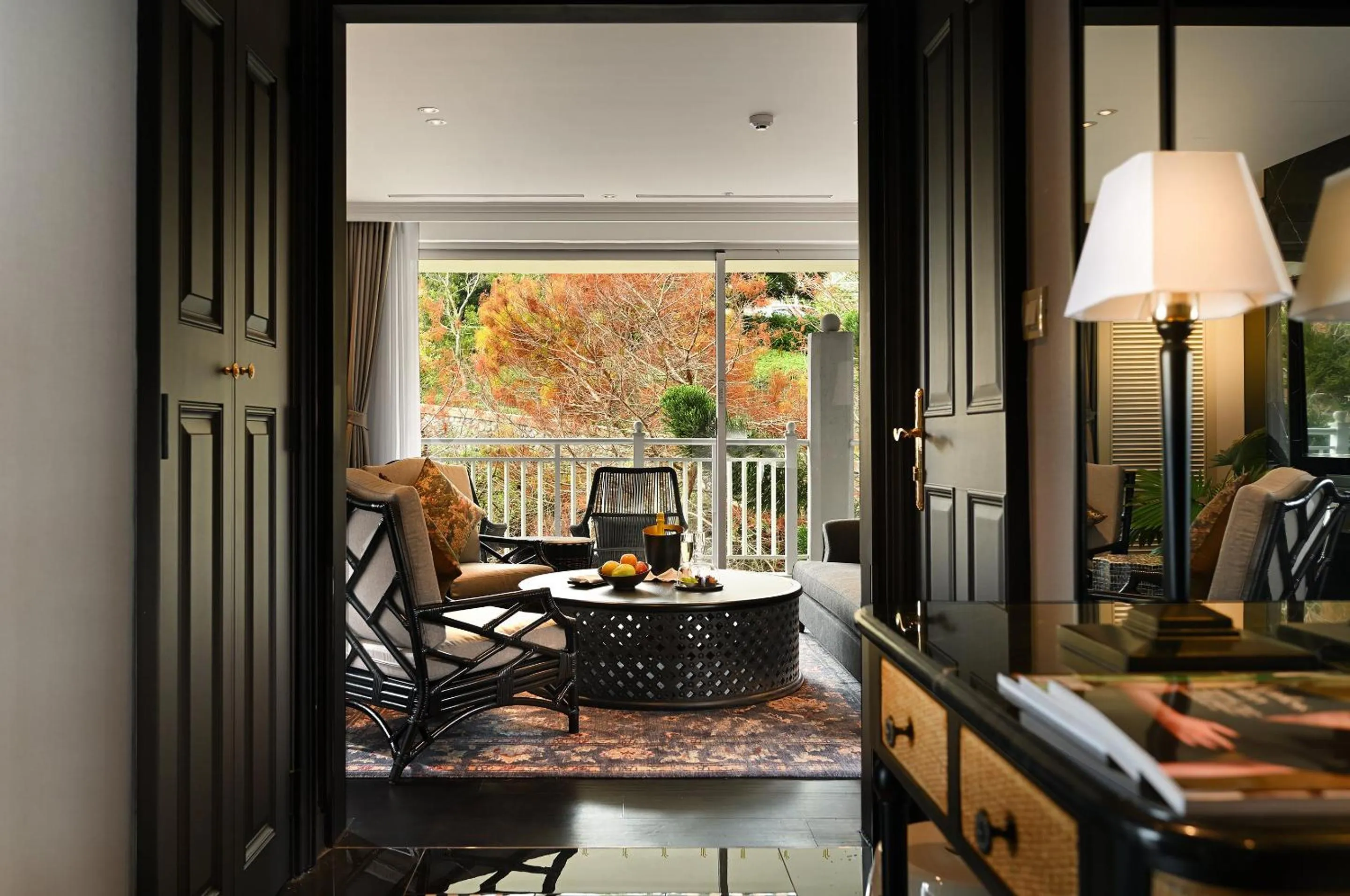 Living room in Hualien Farglory Hotel