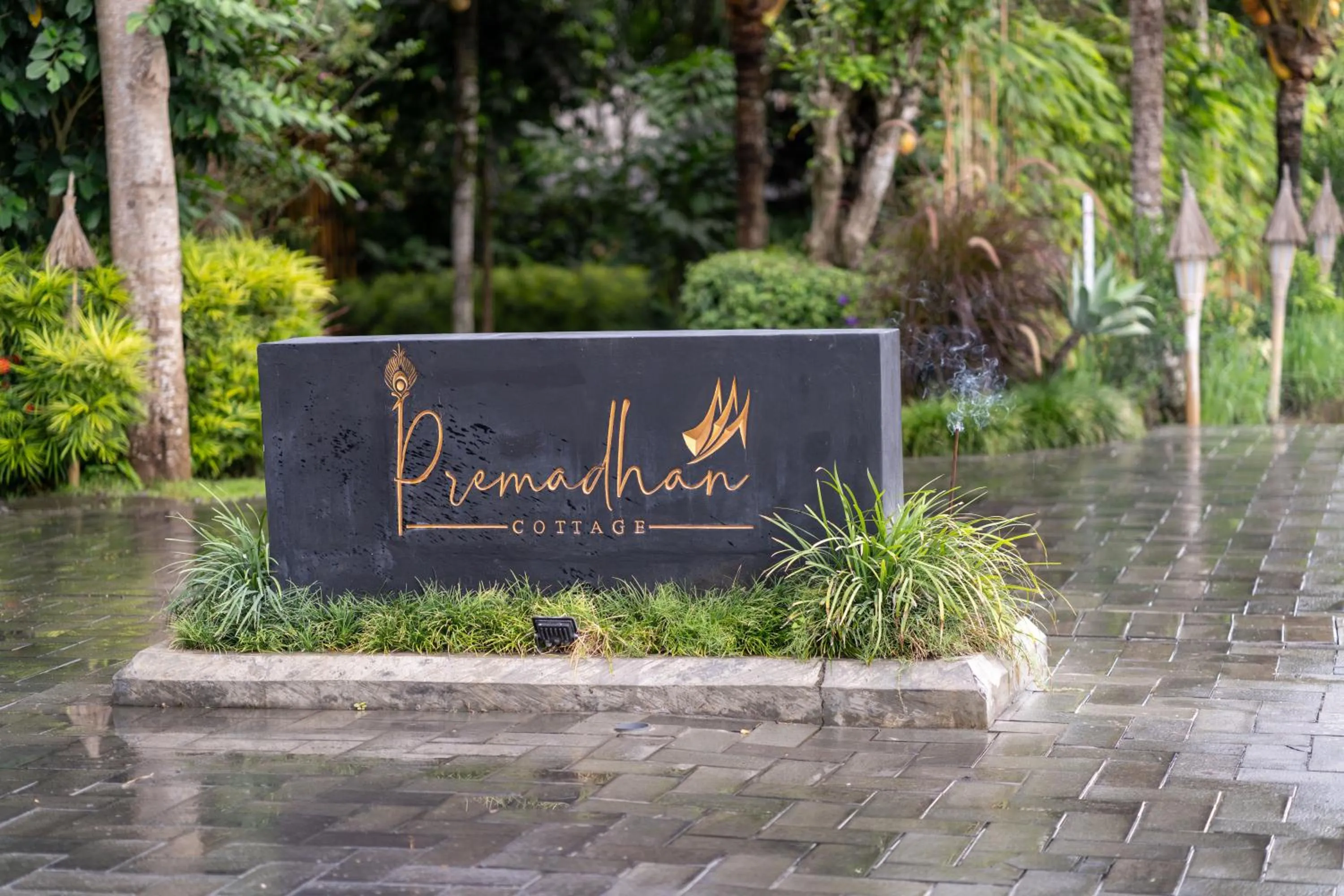 Facade/entrance in Premadhan Cottage Canggu