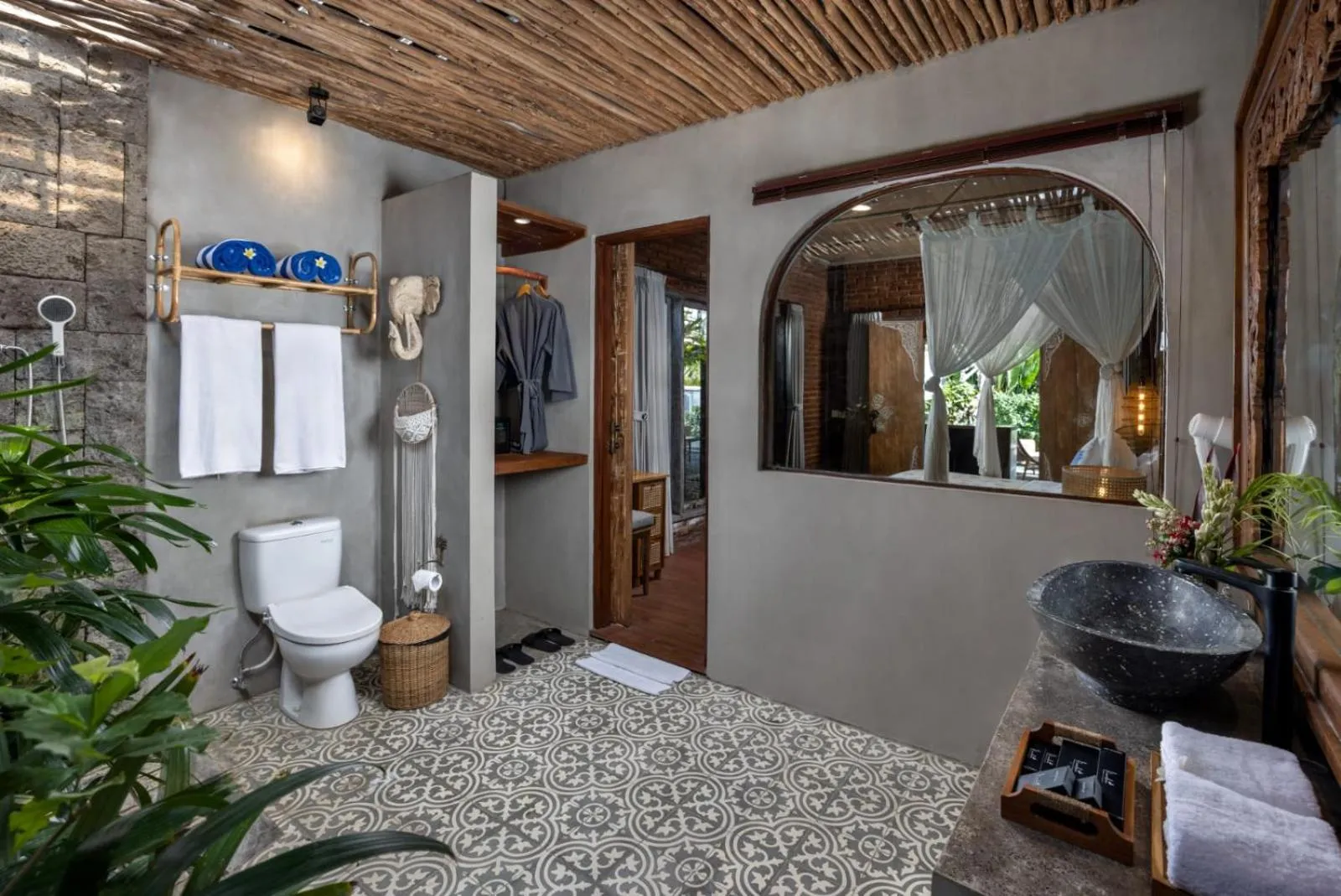 Toilet in Premadhan Cottage Canggu