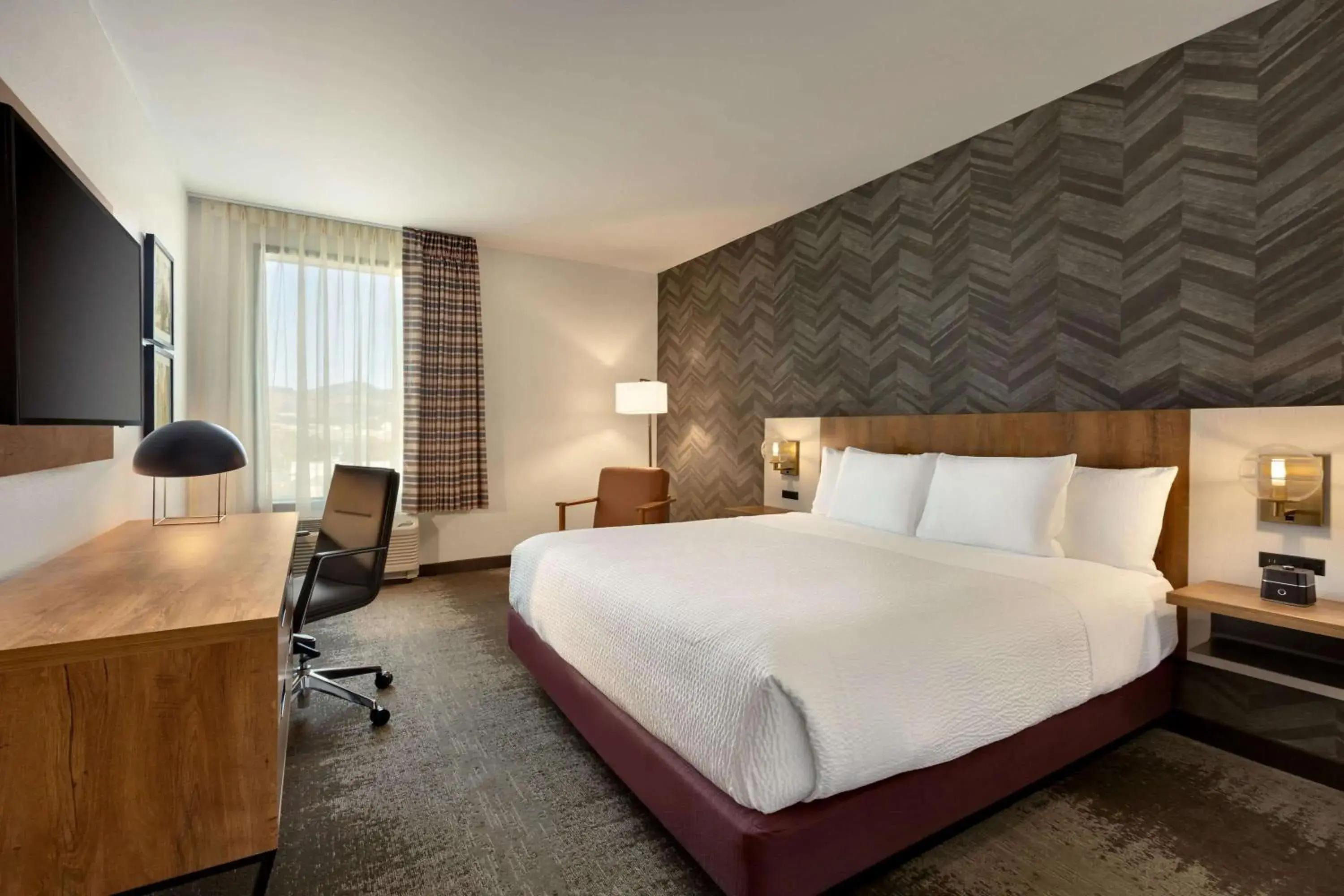 King Room with Roll-in Shower - Mobility Access/Non-Smoking in La Quinta Inn & Suites by Wyndham Santa Rosa Sonoma King Room with Roll-in Shower - Mobility Access/Non-Smoking in La Quinta Inn & Suites by Wyndham Santa Rosa Sonoma