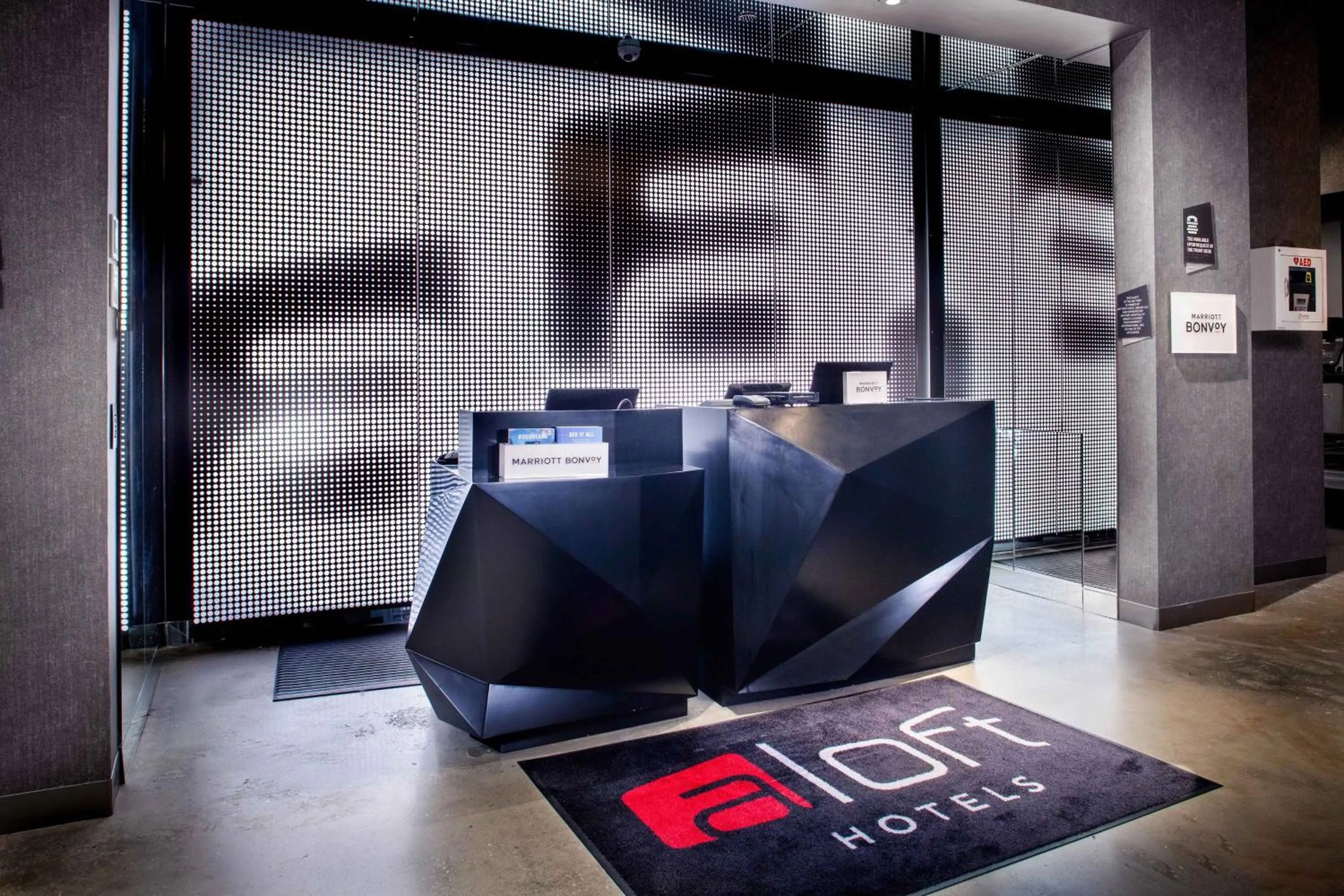 Lobby or reception in Aloft Atlanta at The Battery Atlanta