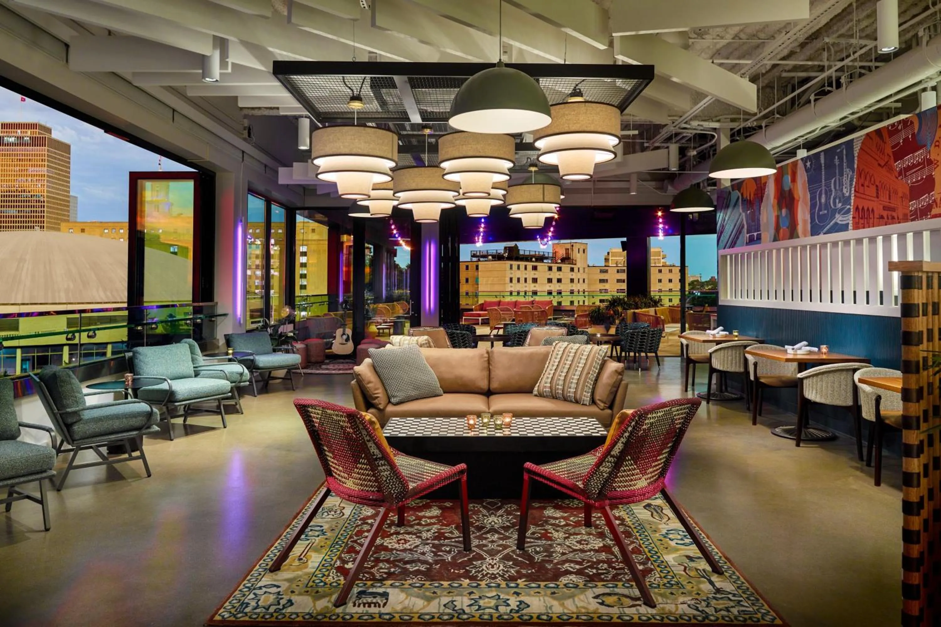 Lounge or bar in TownePlace Suites Nashville Downtown/Capitol District