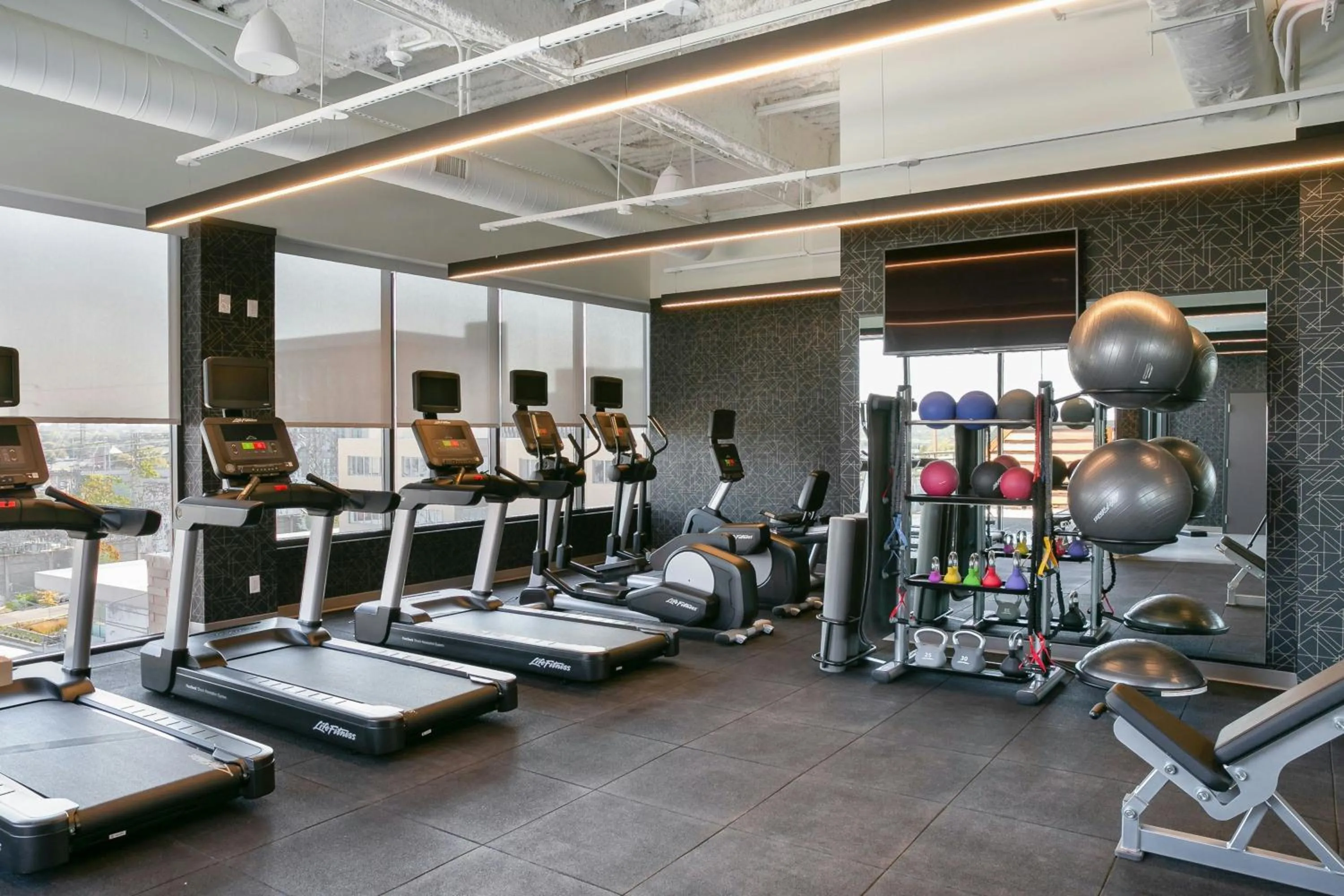 Fitness centre/facilities in TownePlace Suites Nashville Downtown/Capitol District