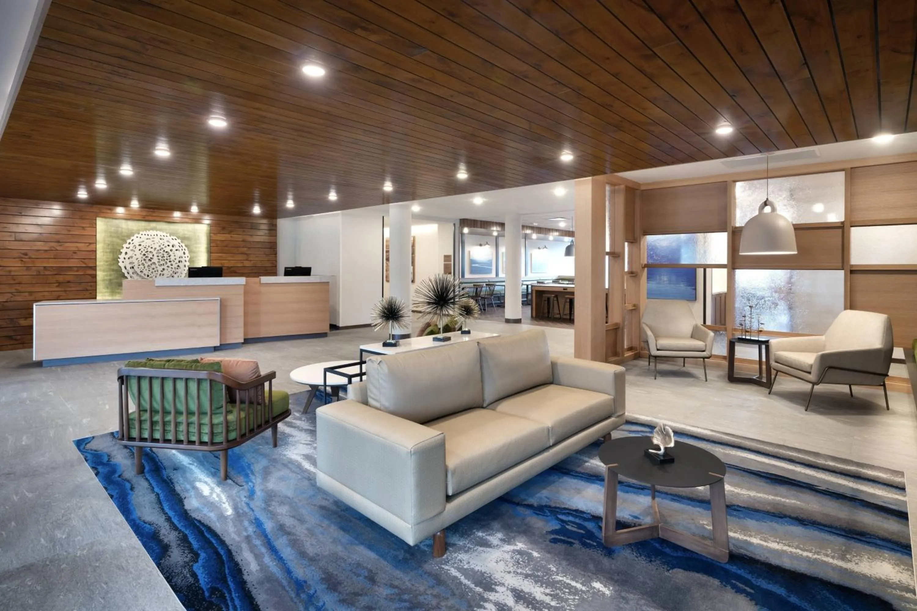 Lobby or reception in Fairfield Inn & Suites by Marriott Livingston Yellowstone