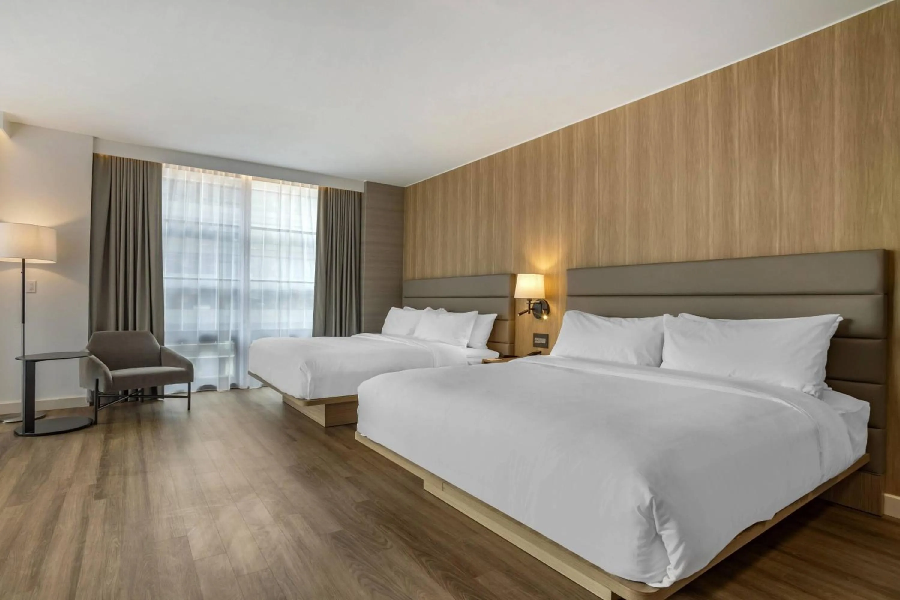 Photo of the whole room, Bed in AC Hotel by Marriott Washington DC Convention Center