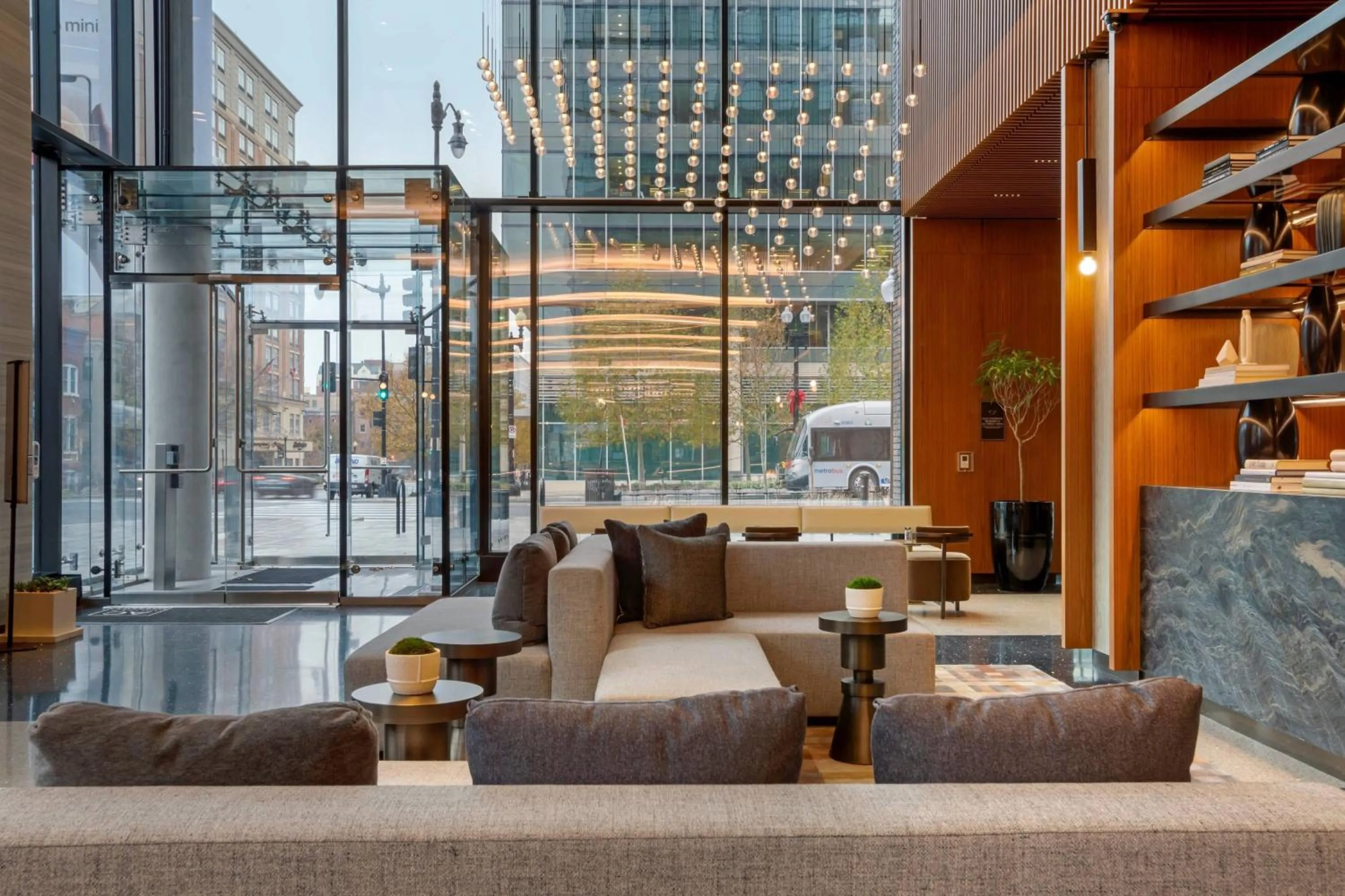 Lobby or reception in AC Hotel by Marriott Washington DC Convention Center