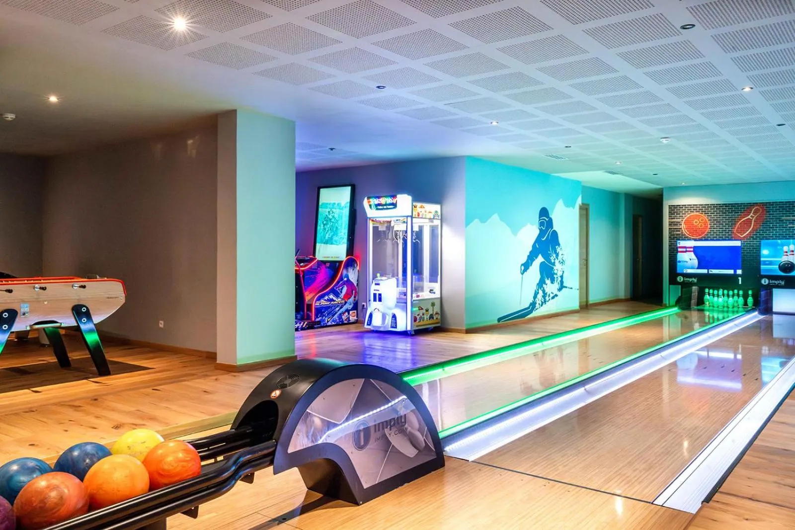 Bowling in Hôtel Le Diamond Rock