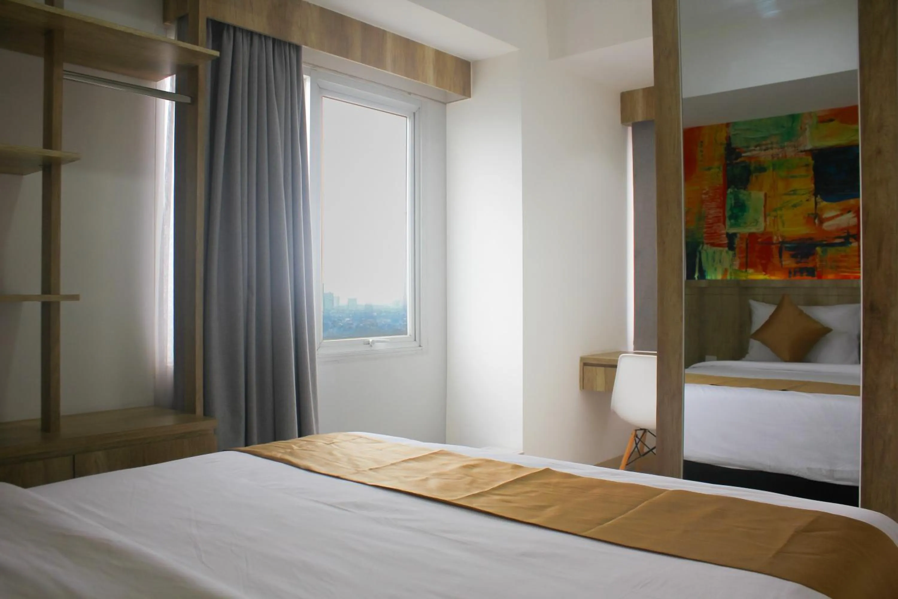 Bedroom, Bed in Urban Hotel Serpong