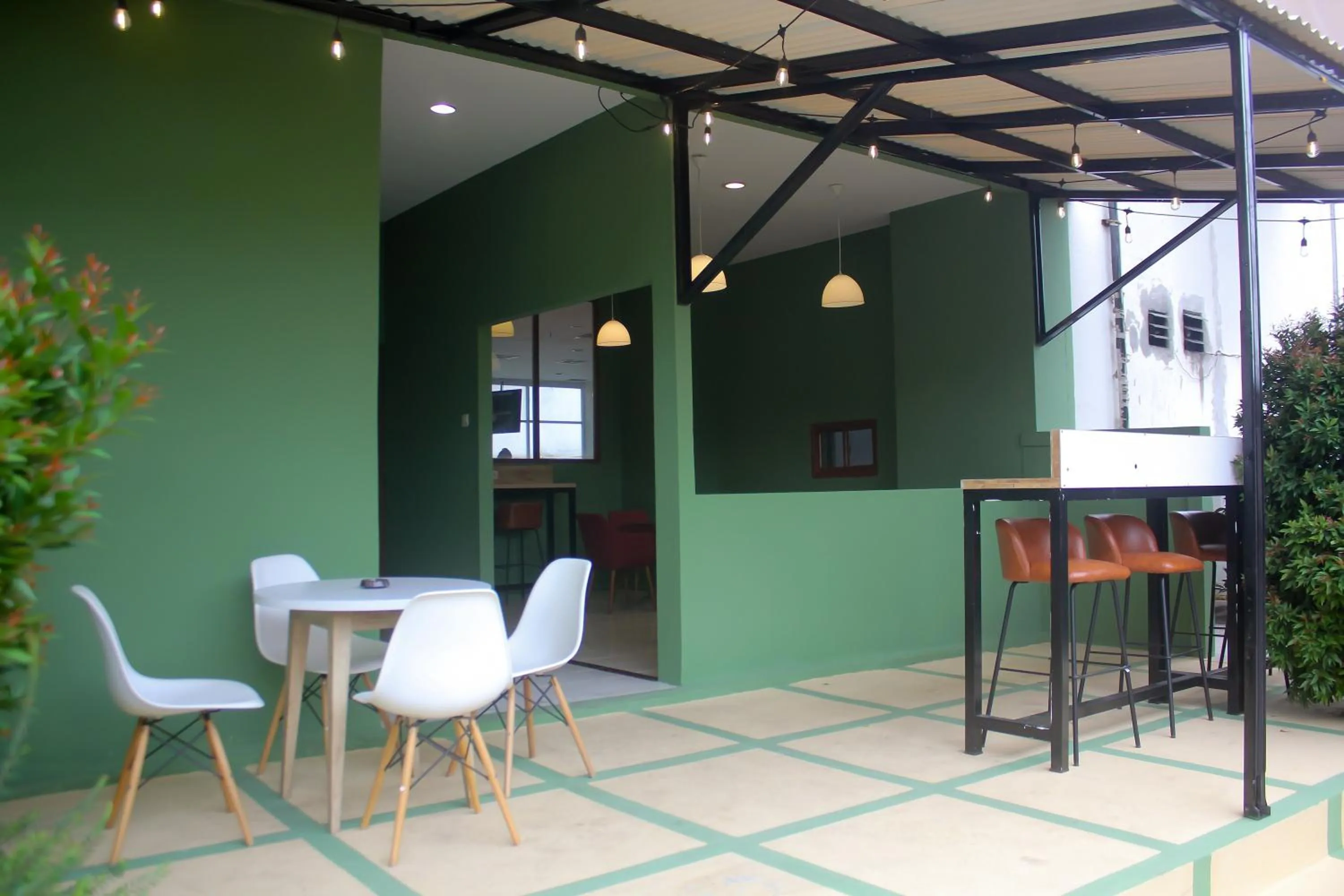 Seating area in Urban Hotel Serpong