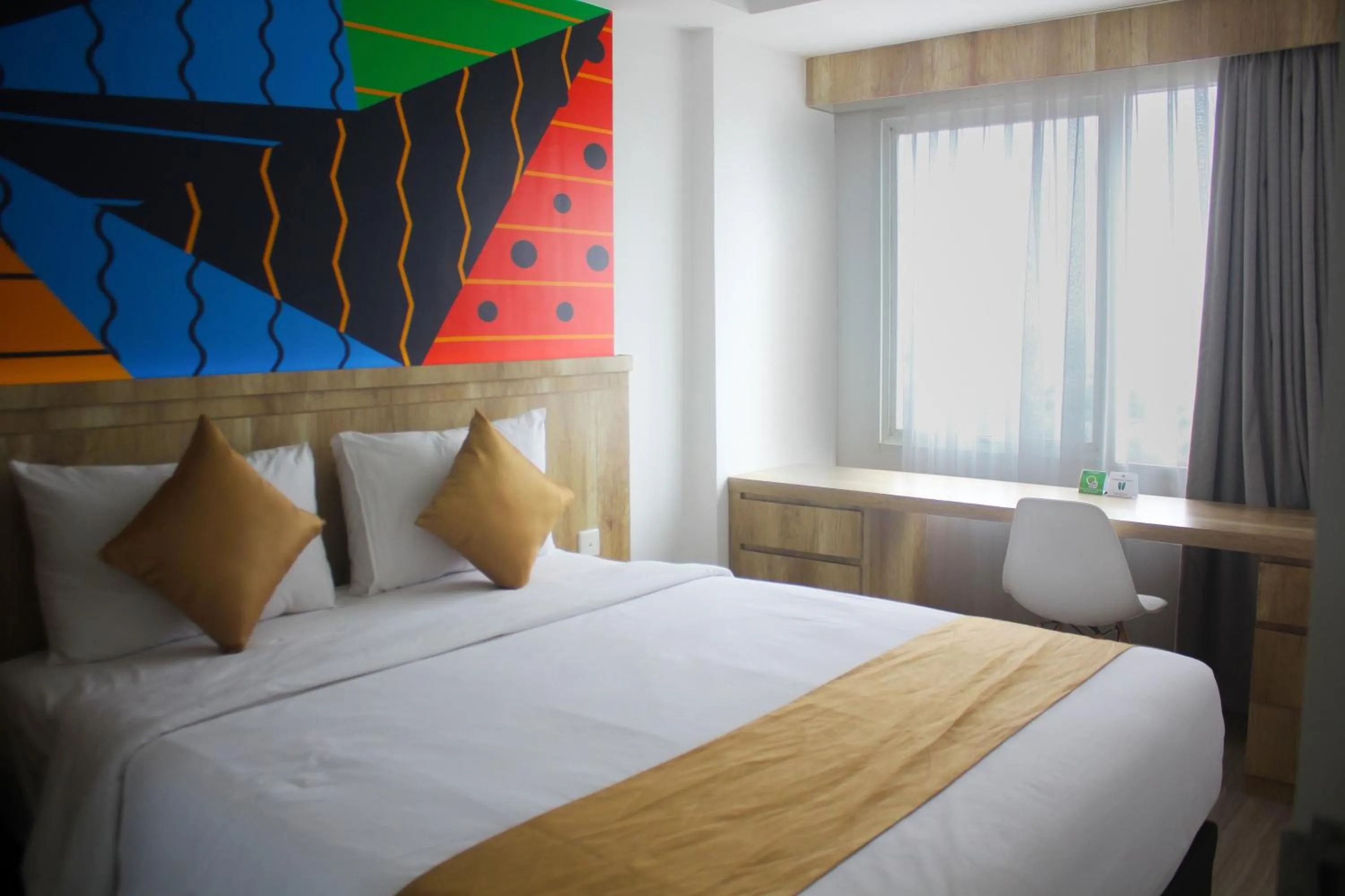 Bed in Urban Hotel Serpong