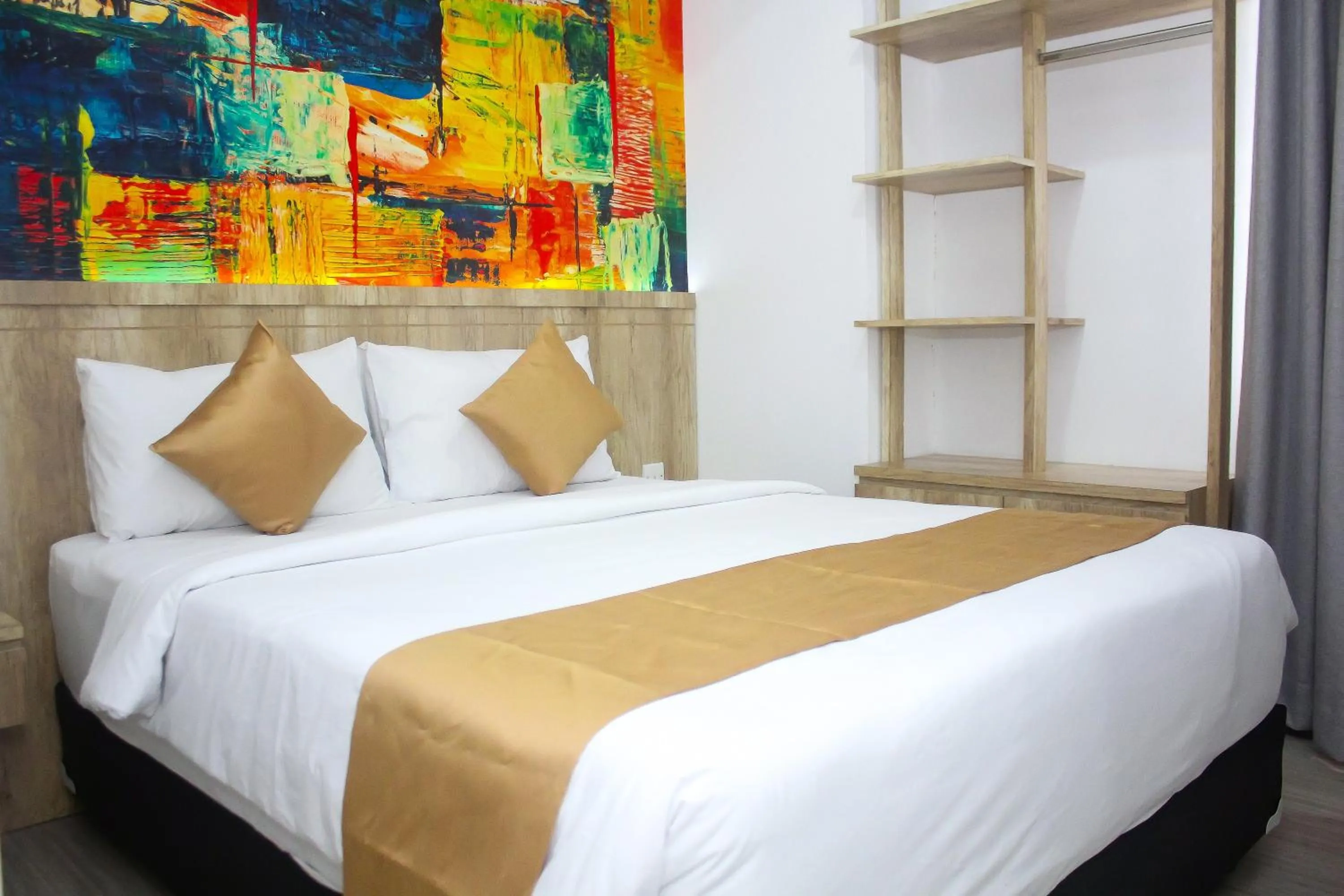 Bed in Urban Hotel Serpong