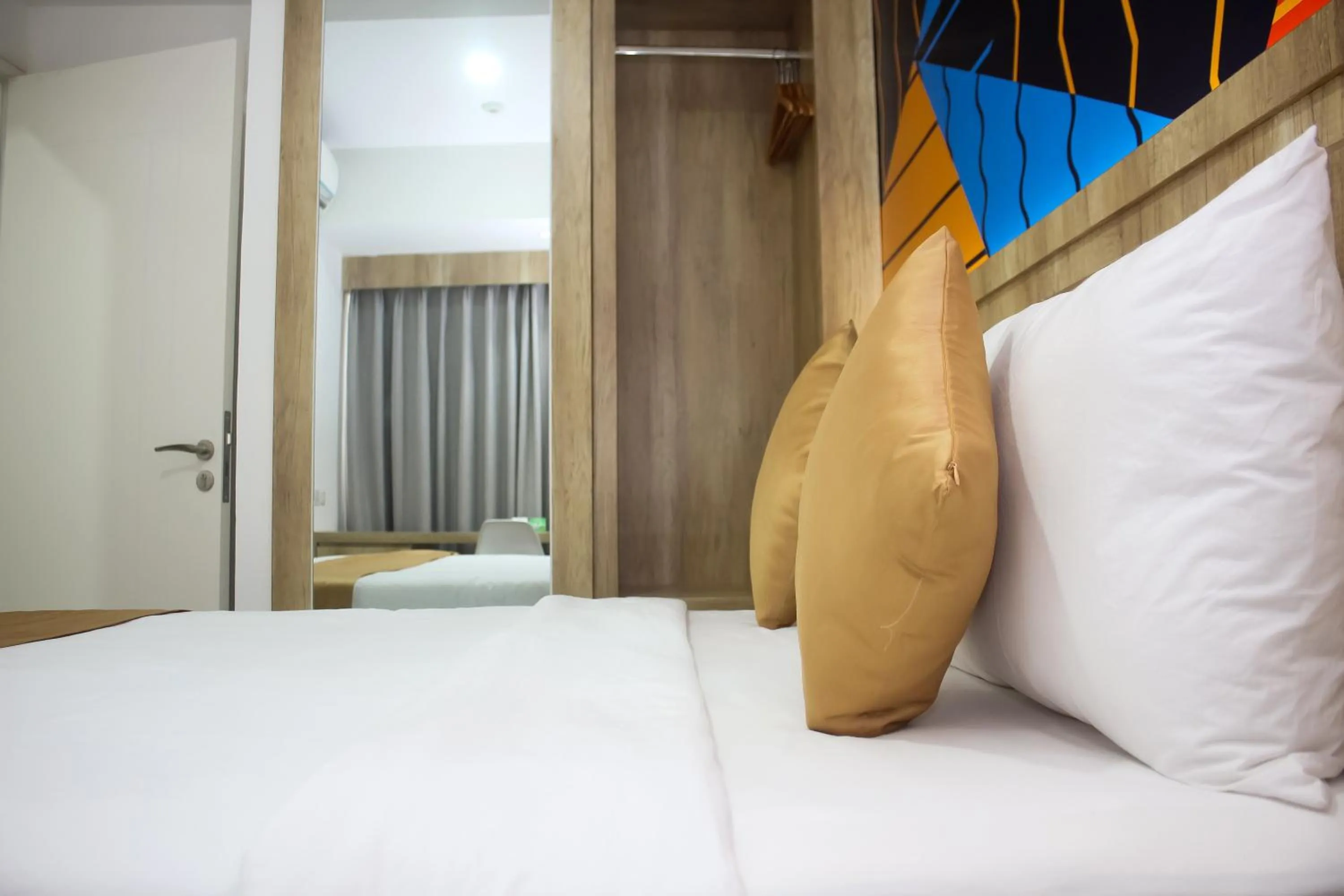 Bed in Urban Hotel Serpong
