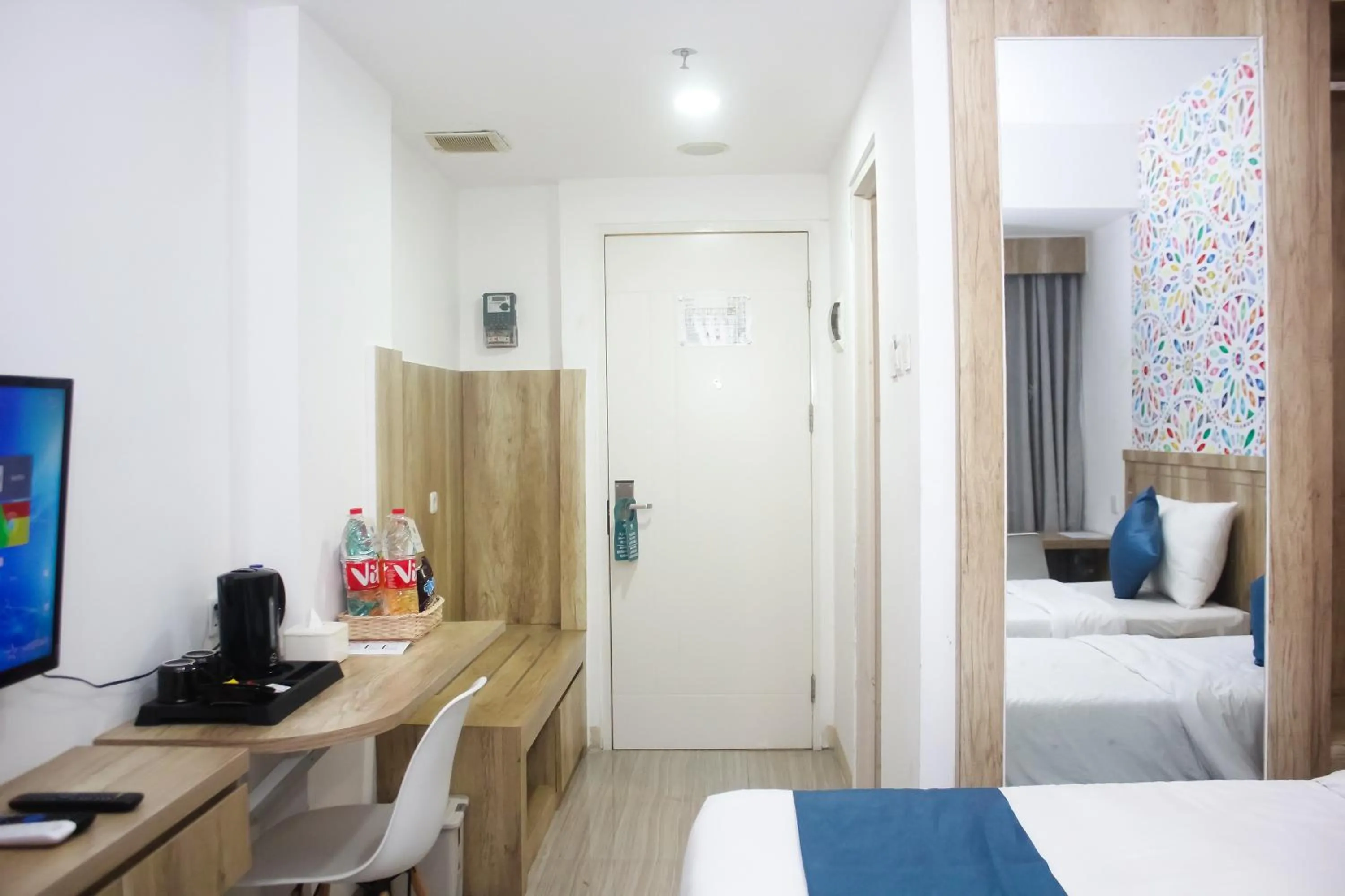 Bed in Urban Hotel Serpong