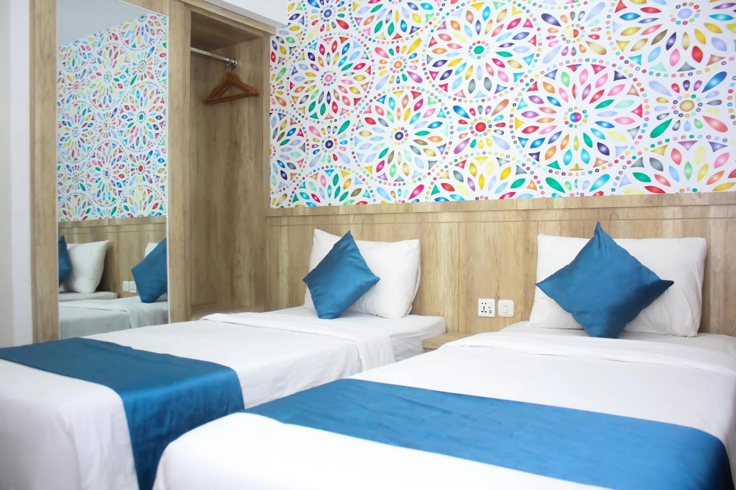 Bed in Urban Hotel Serpong