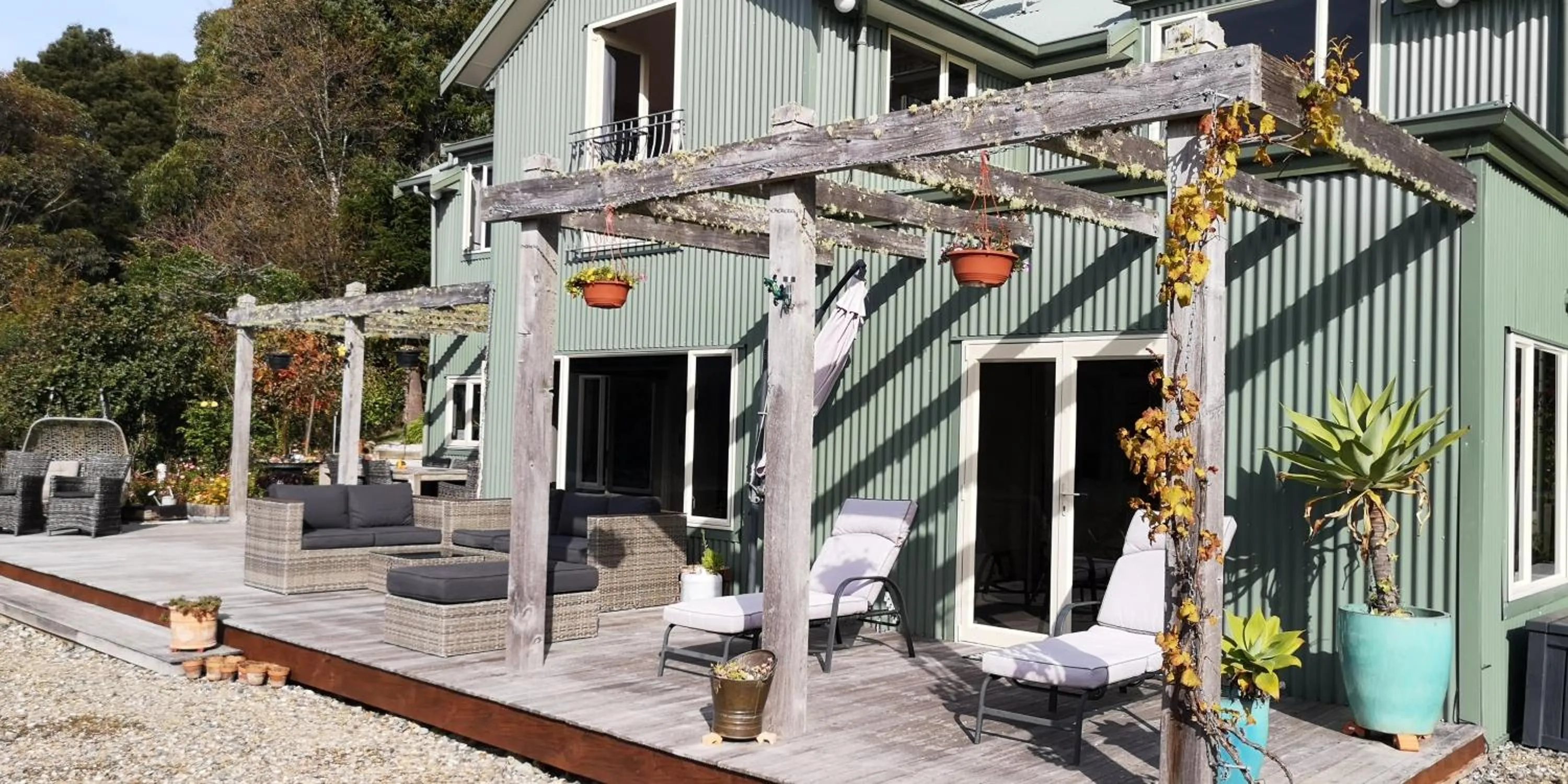 Balcony/Terrace in Moana Haven B&B