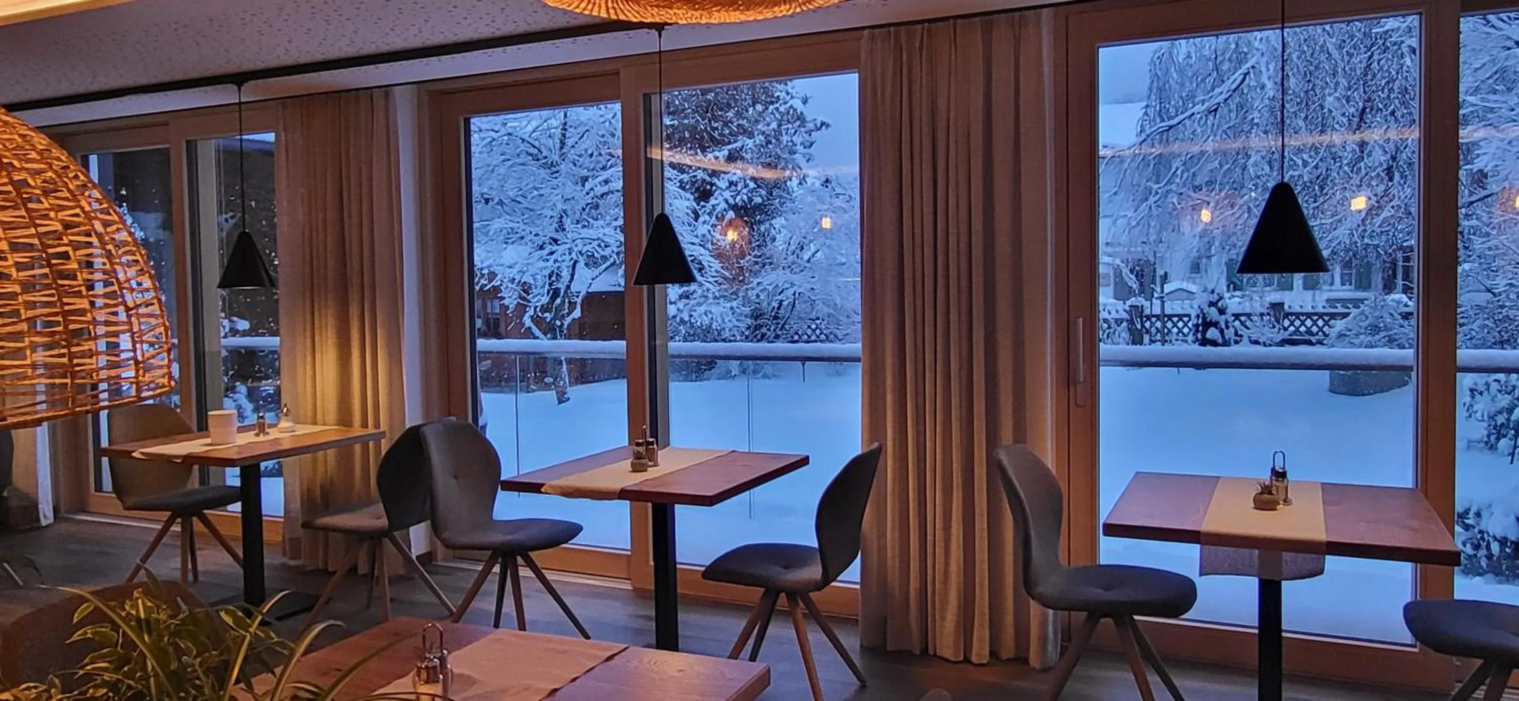 Restaurant/places to eat in Hotel Filser