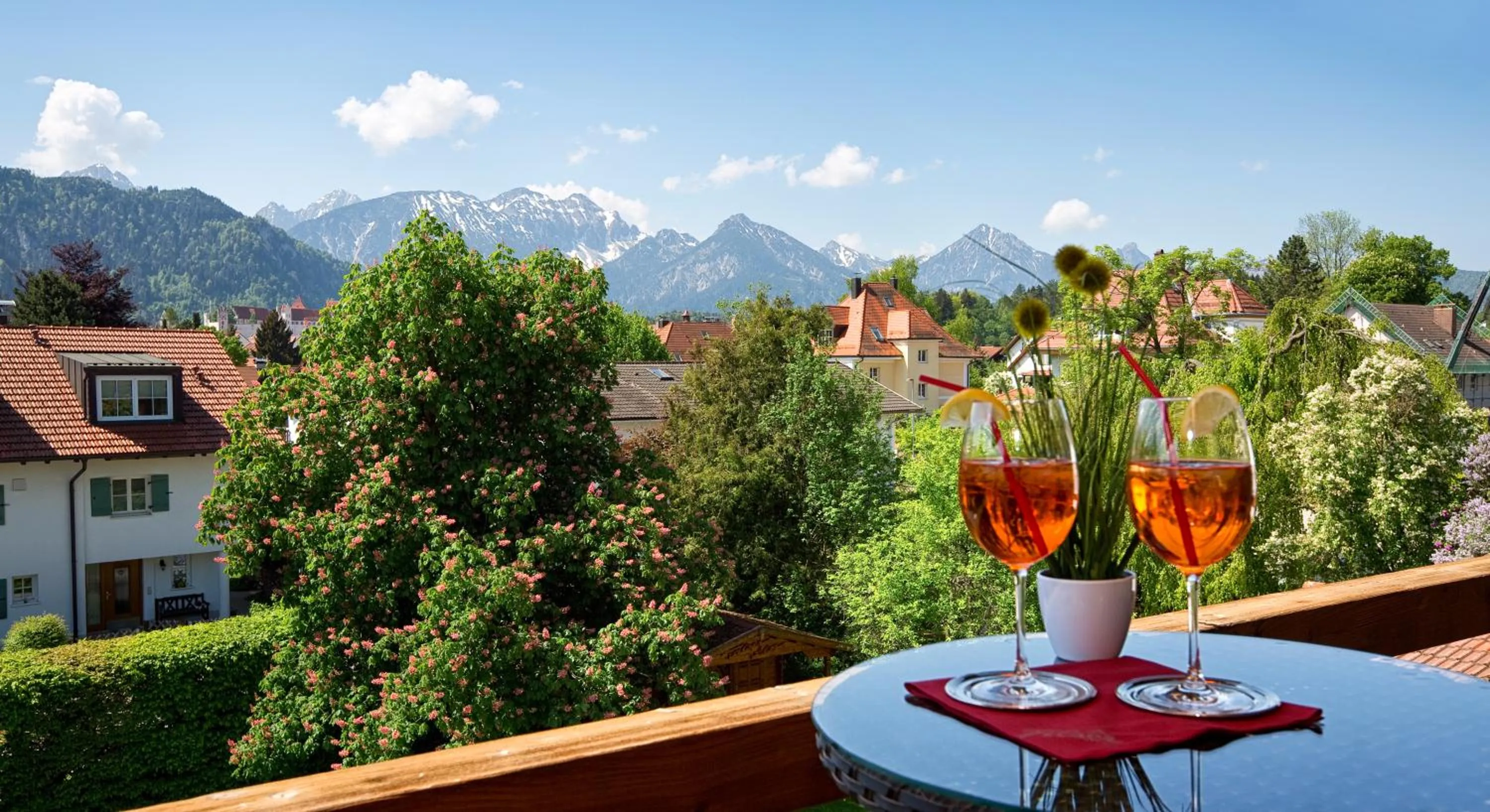 City view in Hotel Filser