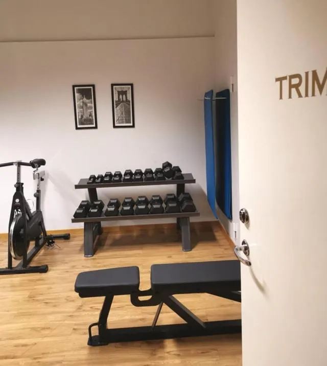 Fitness centre/facilities in Sanner Hotell