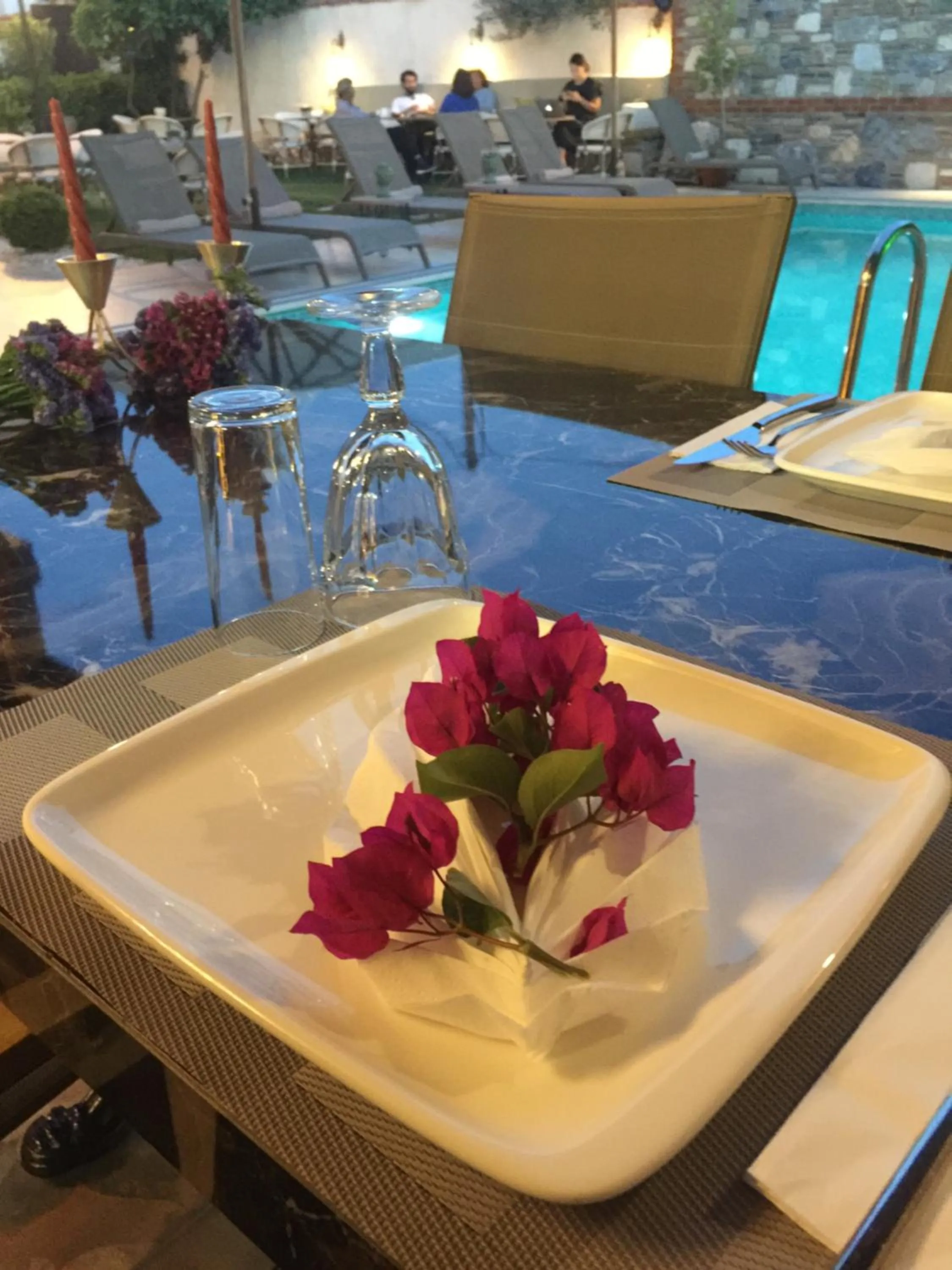Restaurant/places to eat in Livia Garden Hotel