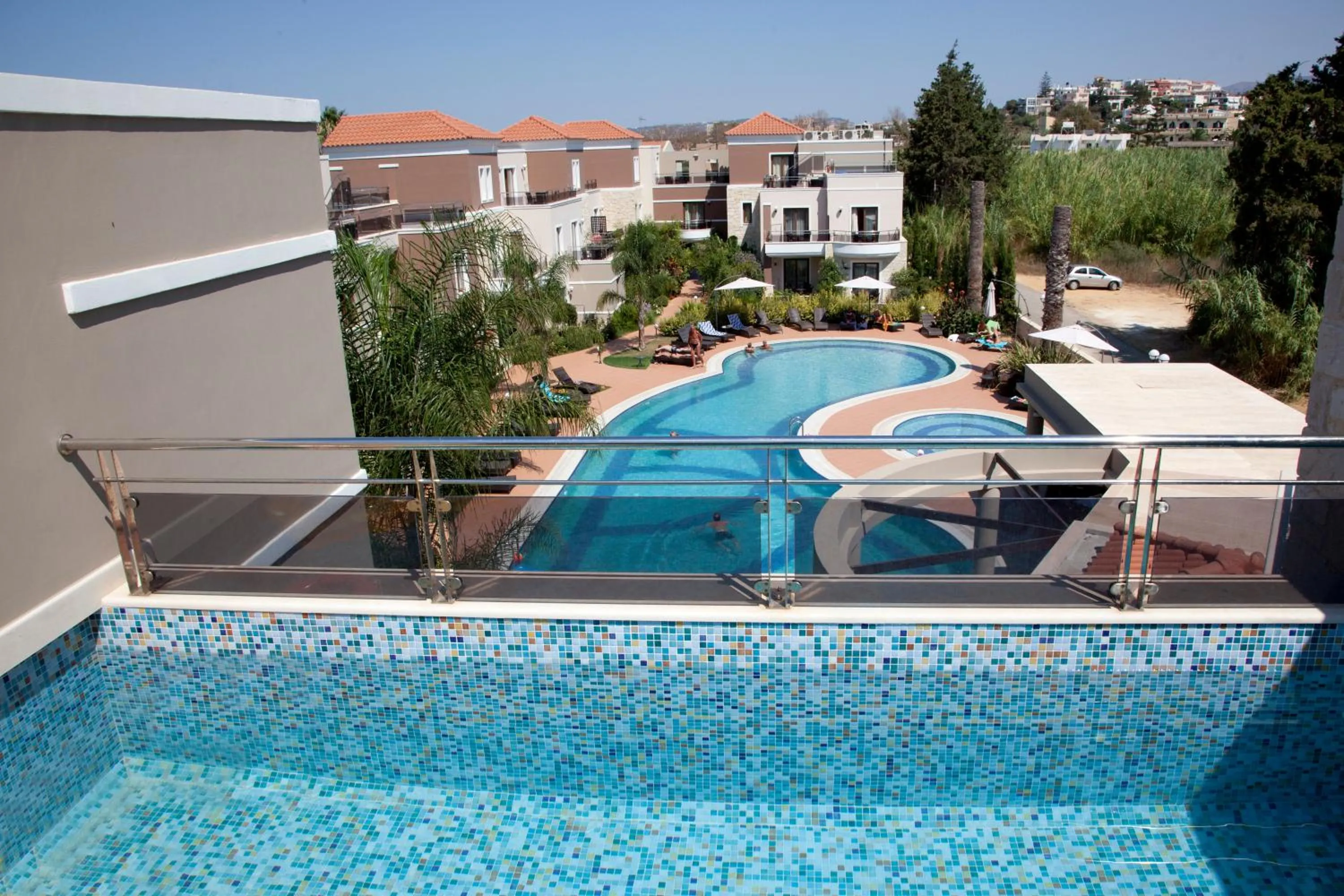 Balcony/Terrace in Okeanis Golden Resort