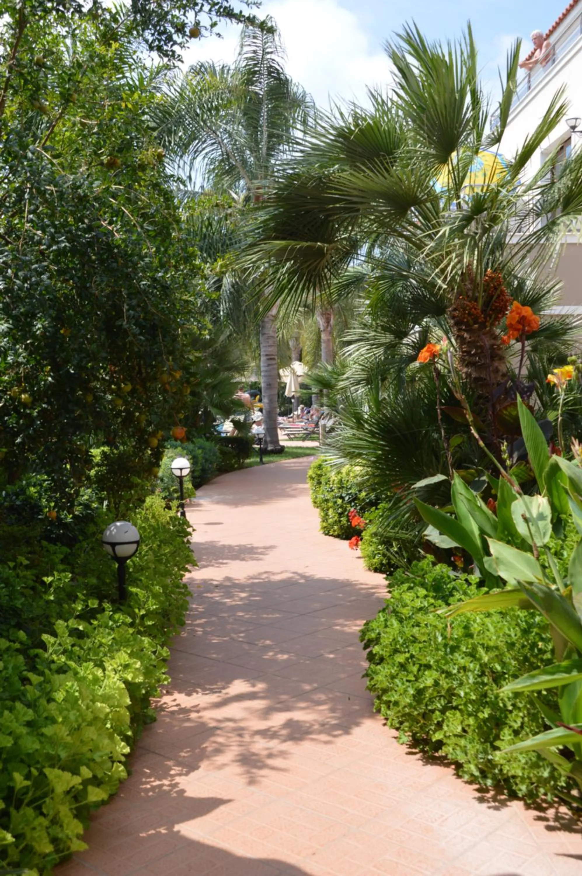 Garden in Okeanis Golden Resort