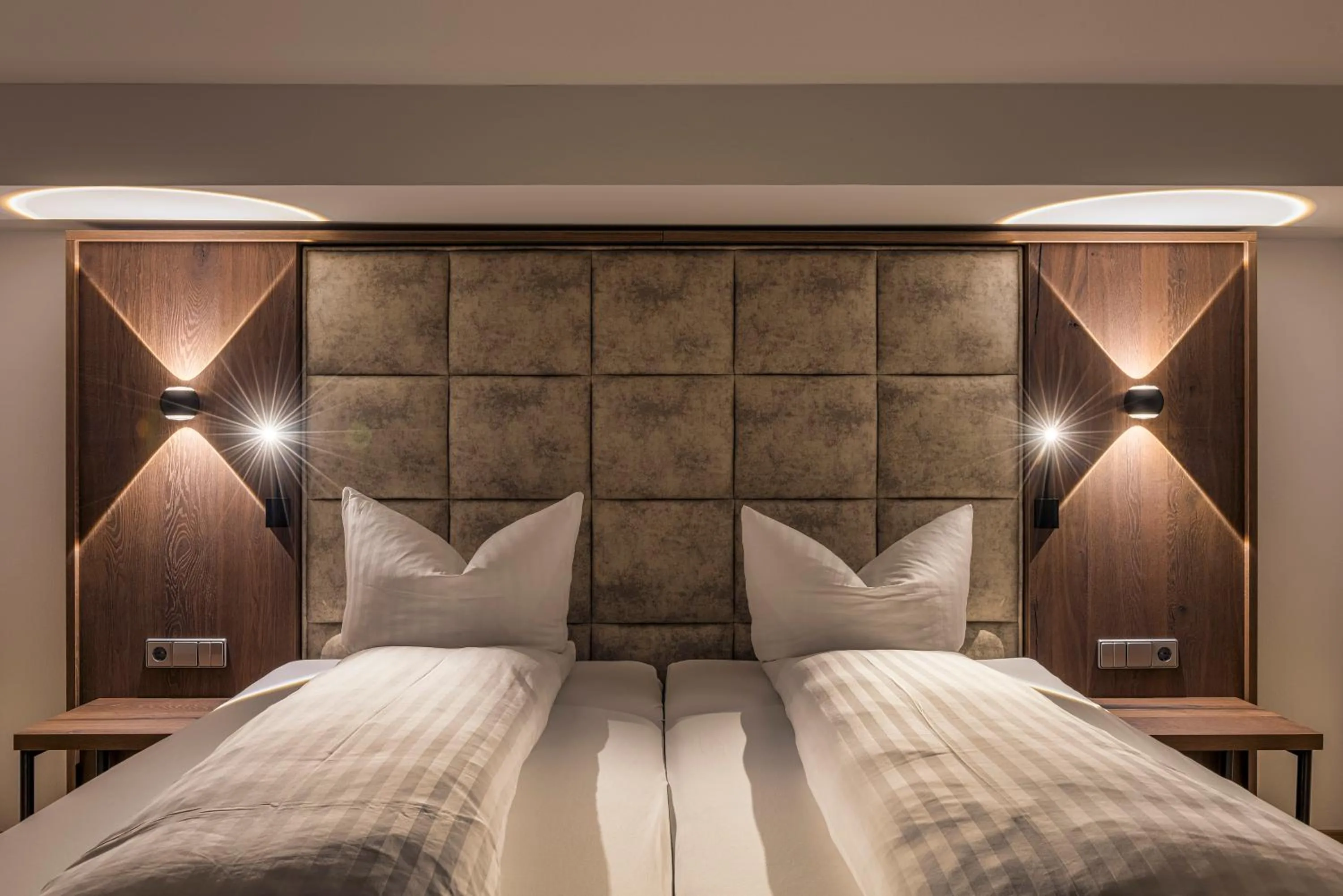 Bedroom, Bed in Hotel Unterwirt