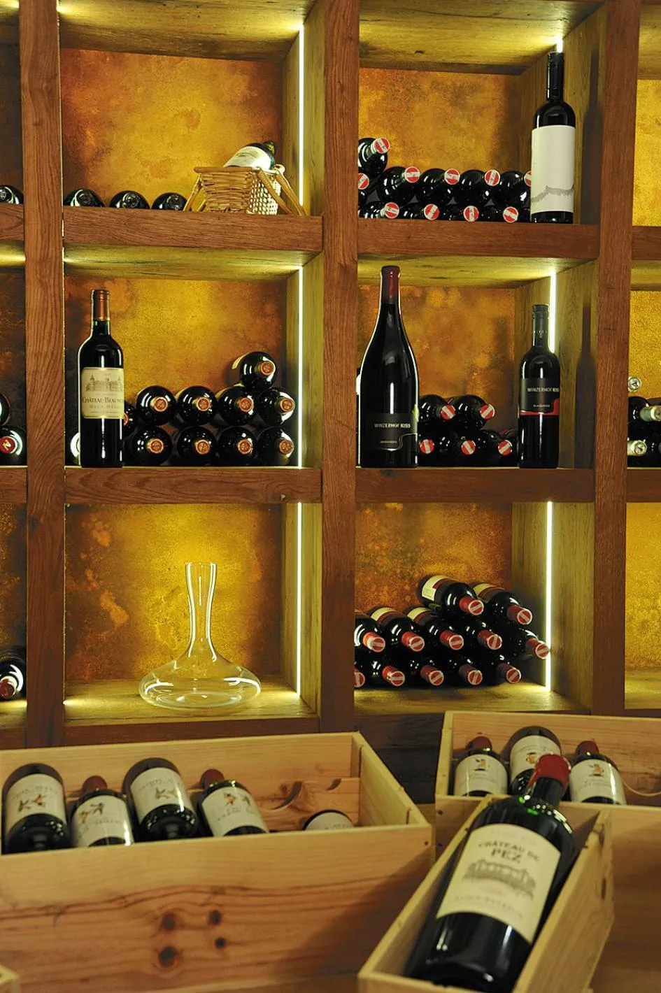 Alcoholic drinks in Hotel Unterwirt