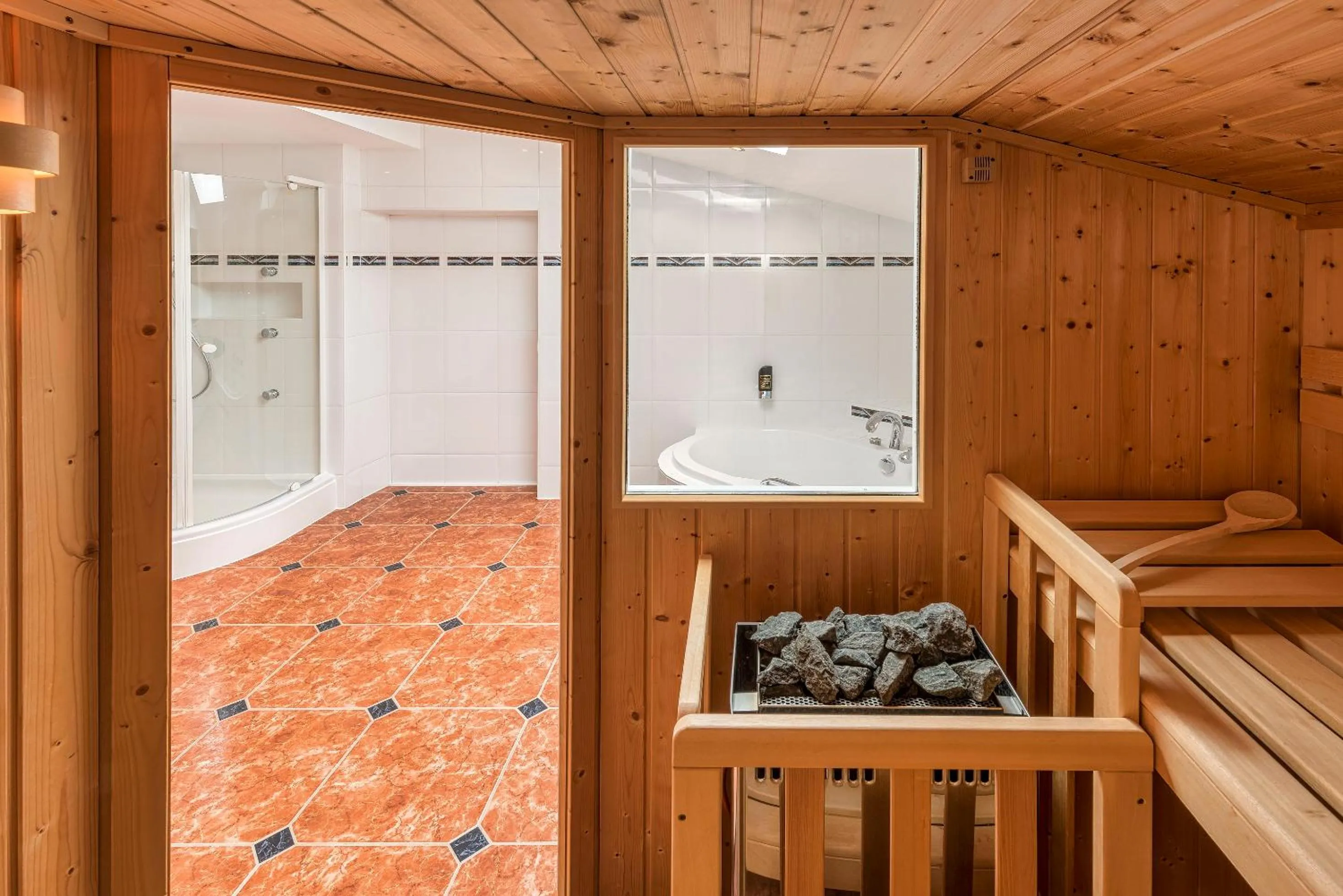 Sauna in Hotel Unterwirt